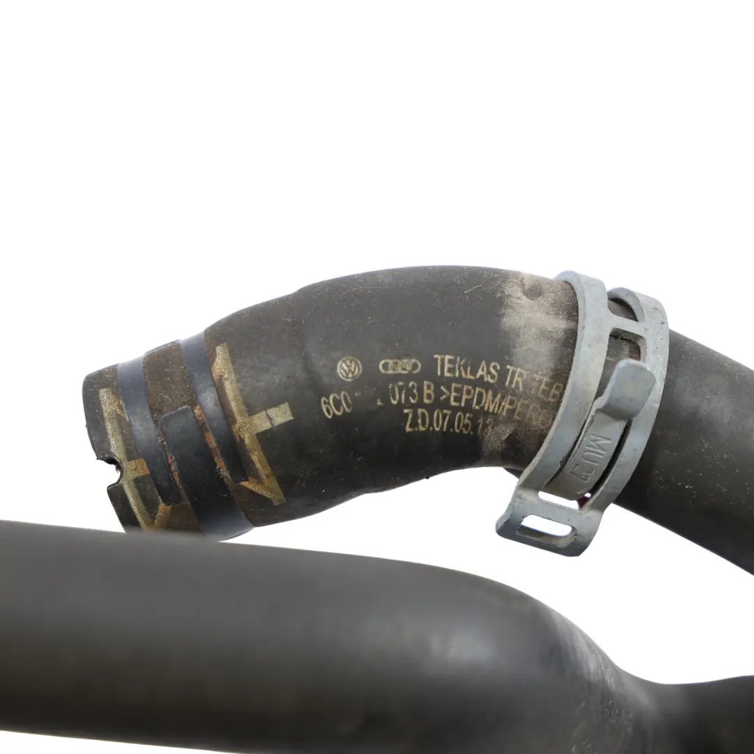 Cooling Line VW Polo 6C Audi A1 8X 1.6 TDI Water Coolant Pipe Hose to with Part number 6C0122073B Cooling Line VW Polo 6C Audi A1 8X 1.6 TDI Water Coolant Pipe Hose - SKU 6C0122073B - Part number 6C0122073B