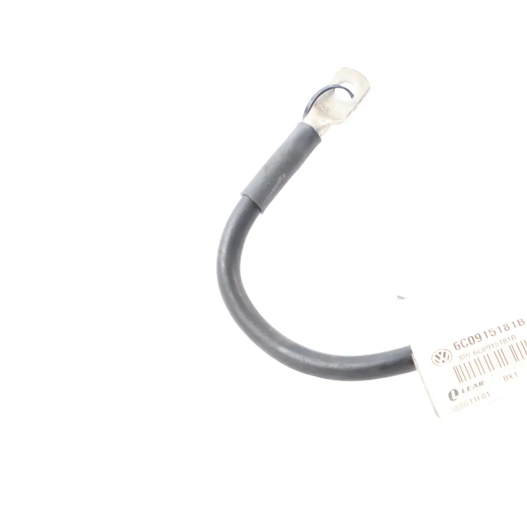 Negative Battery Terminal Earth Cable Lead to Audi A1 8X with Part number 6C0915181B Audi A1 8X Negative Battery Terminal Earth Cable Lead - SKU 6C0915181B - Part number 6C0915181B