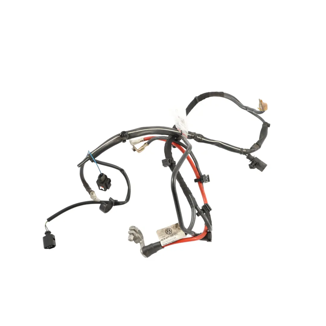Cable VW Polo 6R Audi A1 8X Starter Alternator Wiring to Battery with Part number 6C0971349MD Battery Cable VW Polo 6R Audi A1 8X Starter Alternator Wiring - SKU 6C0971349MD - Part number 6C0971349MD