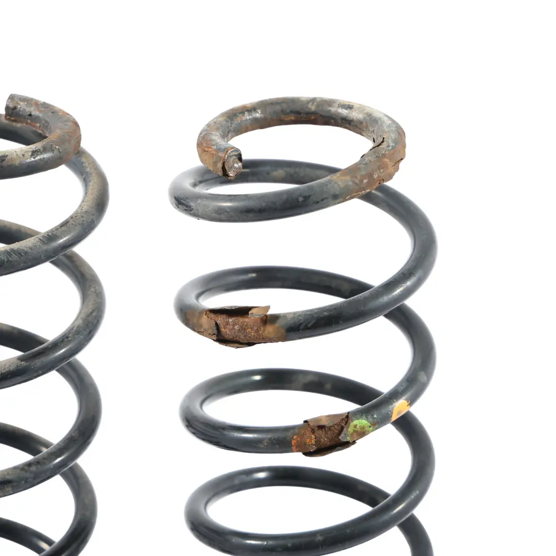 Coil Springs Audi A1 8X Seat Ibiza 6L 2 Orange 1 Green SET to Rear with Part number 6Q0511115BR Rear Coil Springs Audi A1 8X Seat Ibiza 6L 2 Orange 1 Green SET - SKU 6Q0511115BR - Part number 6Q0511115BR