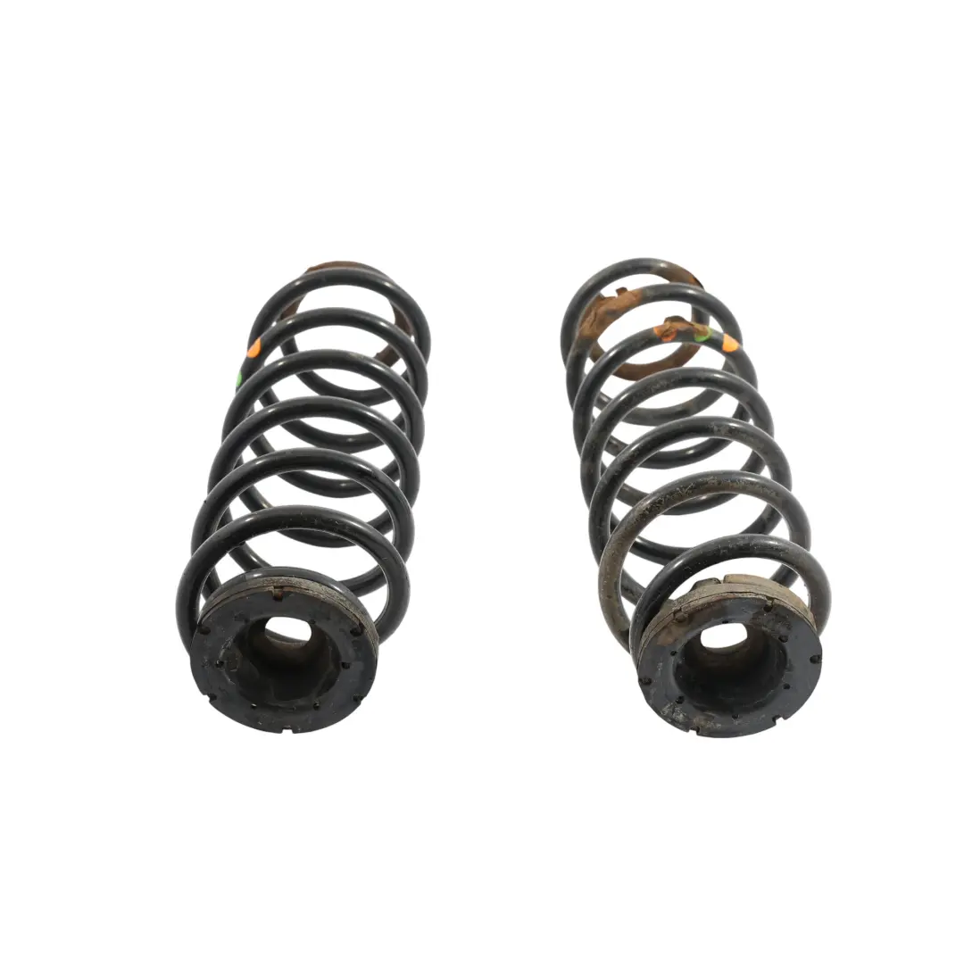 Ressorts Arrière Audi A1 8X Seat Ibiza 6L 2 Orange 1 Vert SET pour à propos du numéro de pièce 6Q0511115BR Ressorts Arrière Audi A1 8X Seat Ibiza 6L 2 Orange 1 Vert SET - SKU 6Q0511115BR - Numéro de pièce 6Q0511115BR