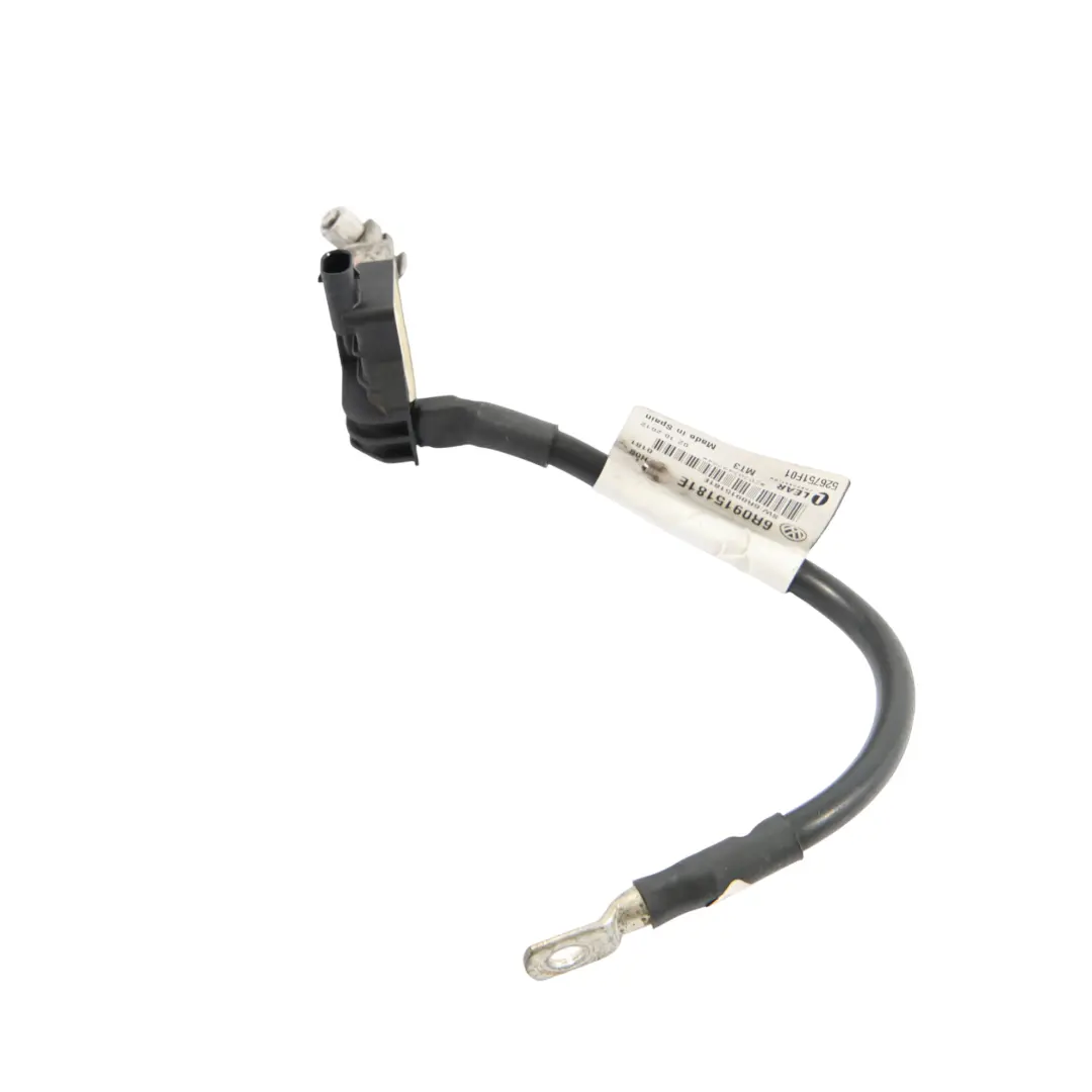 Audi A1 8X Faisceau De Câbles De Batterie Borne Négative - SKU 6R0915181E - Numéro de pièce 6R0915181E