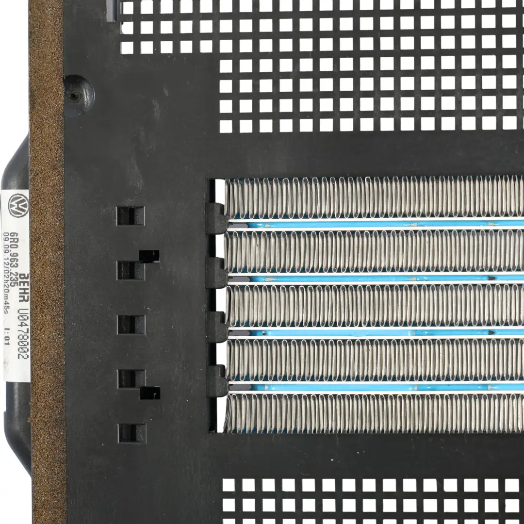 Auxiliary Heater Matrix Element Unit to Audi A1 8X VW Polo 6R Electric with Part number 6R0963235 Audi A1 8X VW Polo 6R Electric Auxiliary Heater Matrix Element Unit - SKU 6R0963235 - Part number 6R0963235