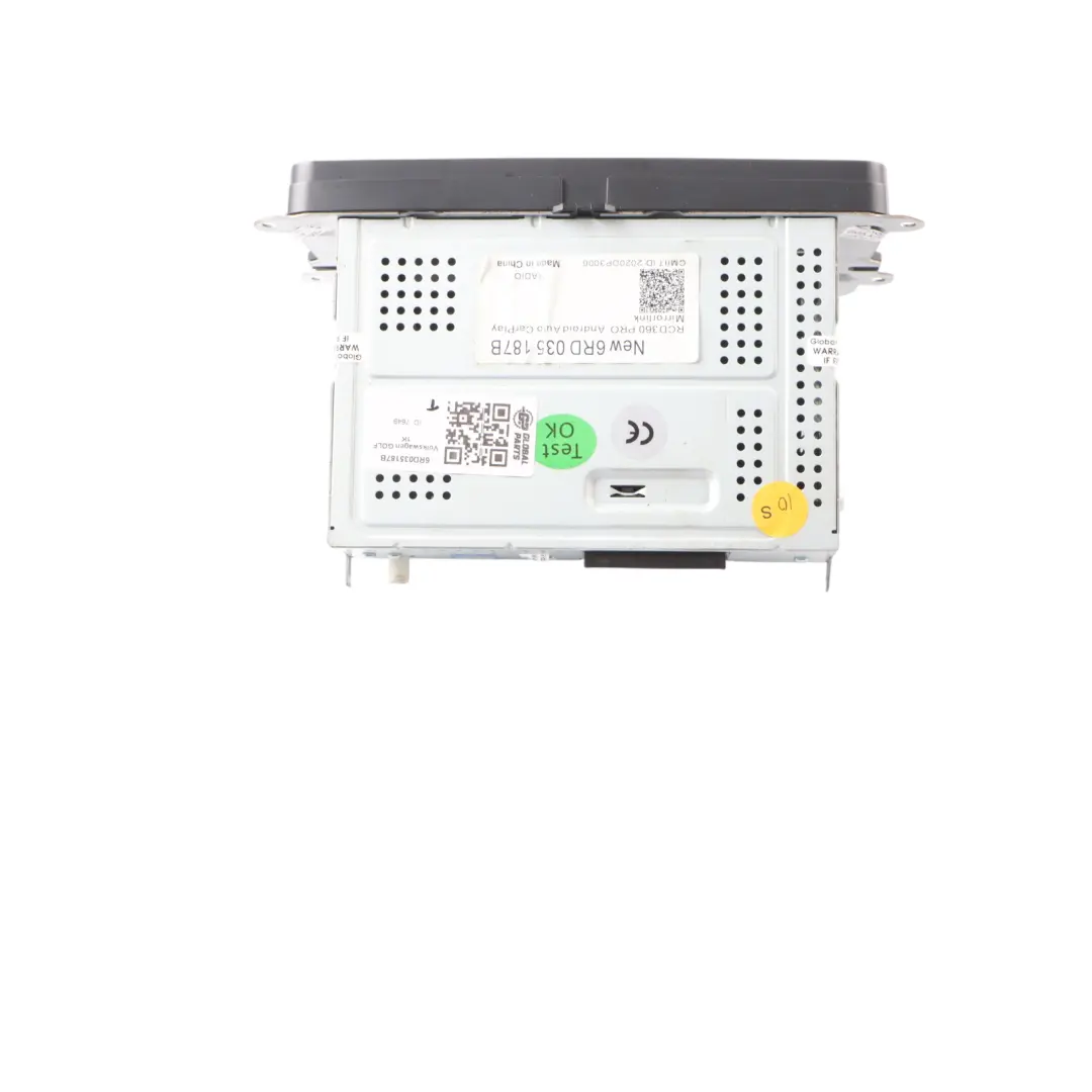 Mk5 Display Screen Radio Multimedia Navigation Unit Volkswagen Golf - SKU 6RD035187B - Part number 6RD035187B