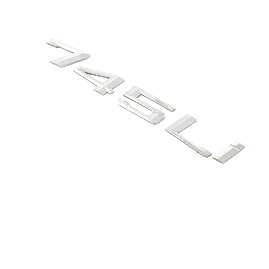745Li Rear Adhered Boot Trunk Lid Emblem Lettering to BMW E66 with Part number 7033243 BMW E66 745Li Rear Adhered Boot Trunk Lid Emblem Lettering - SKU 7033243 - Part number 7033243