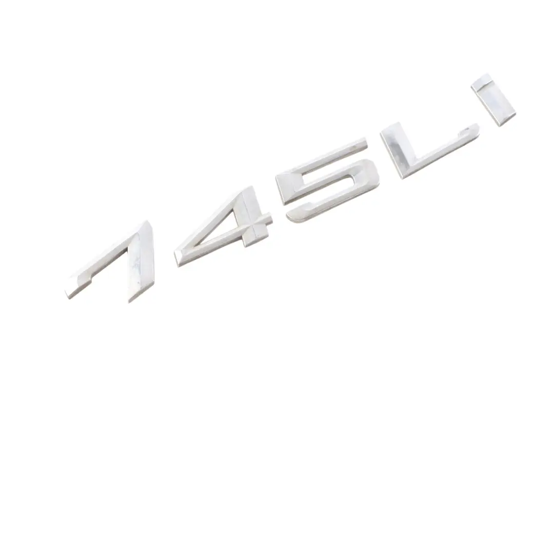 BMW E66 745Li Rear Adhered Boot Trunk Lid Emblem Lettering - SKU 7033243 - Part number 7033243