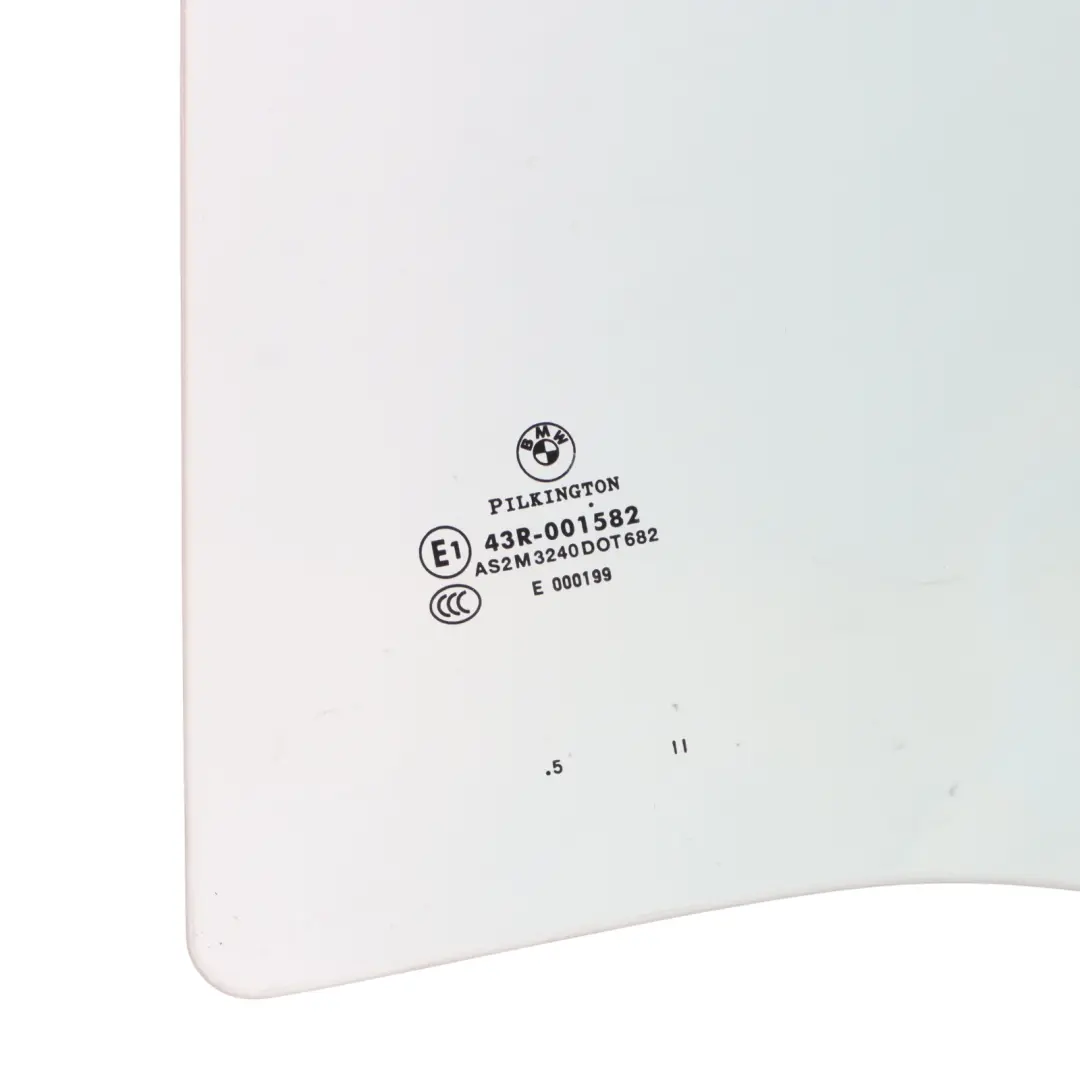 BMW E90 Vetro Finestra AS2 Porta Posteriore Sinistra - SKU 7060267 - Numero di parte 7060267