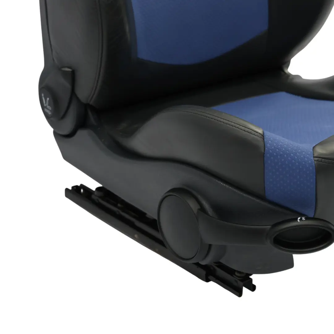 Mini Cooper S R50 R53 Vorne Rechts Sitz Sportsitz Stoff Leder Satellite Blau - SKU 7073006-1 - Teilenummer 7073006