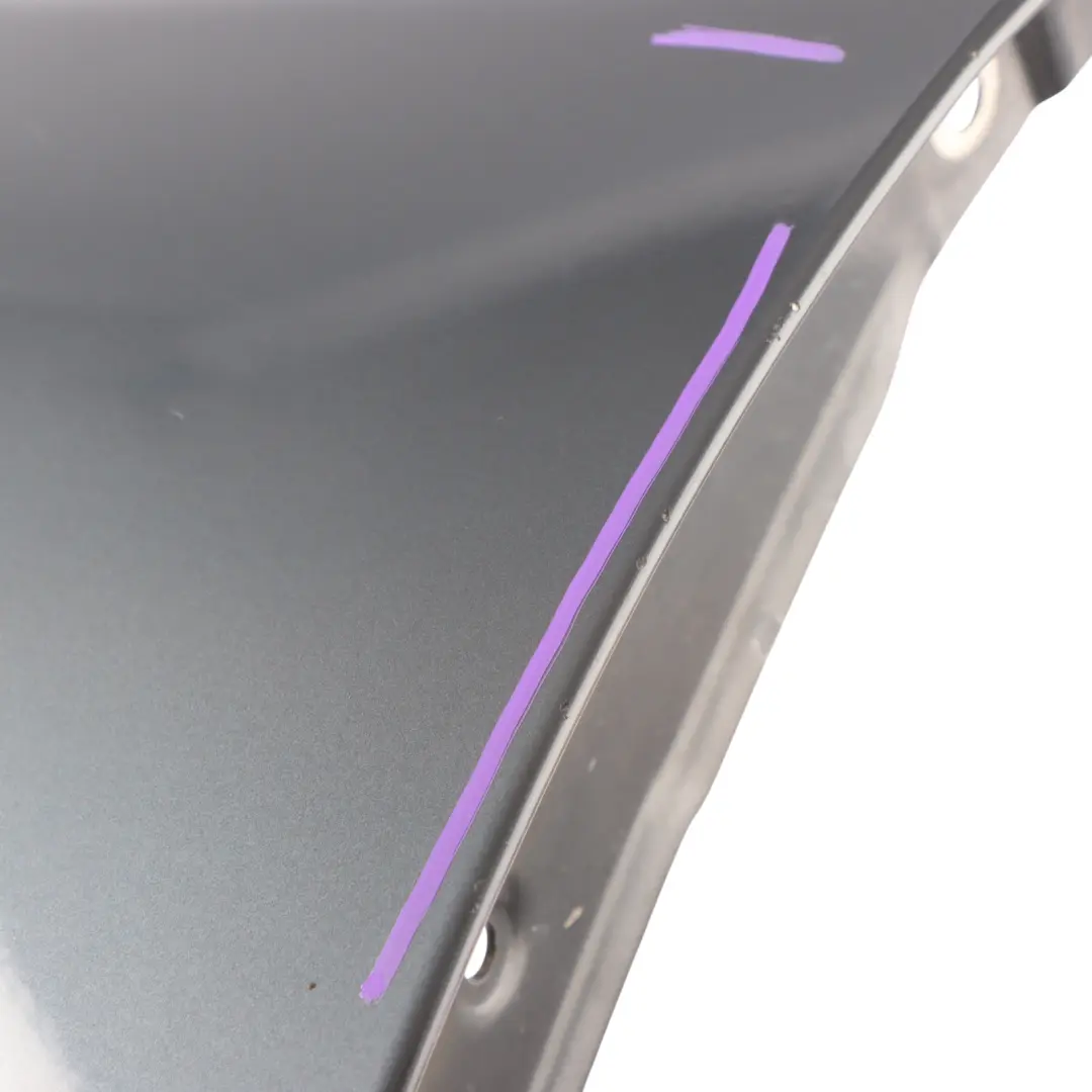 Side Panel BMW E60 E61 Wing Fender Front Left N/S Platingrau Grey Metallic - A68 to with Part number 7111429 Side Panel BMW E60 E61 Wing Fender Front Left N/S Platingrau Grey Metallic - A68 - SKU 7111429-PG - Part number 7111429