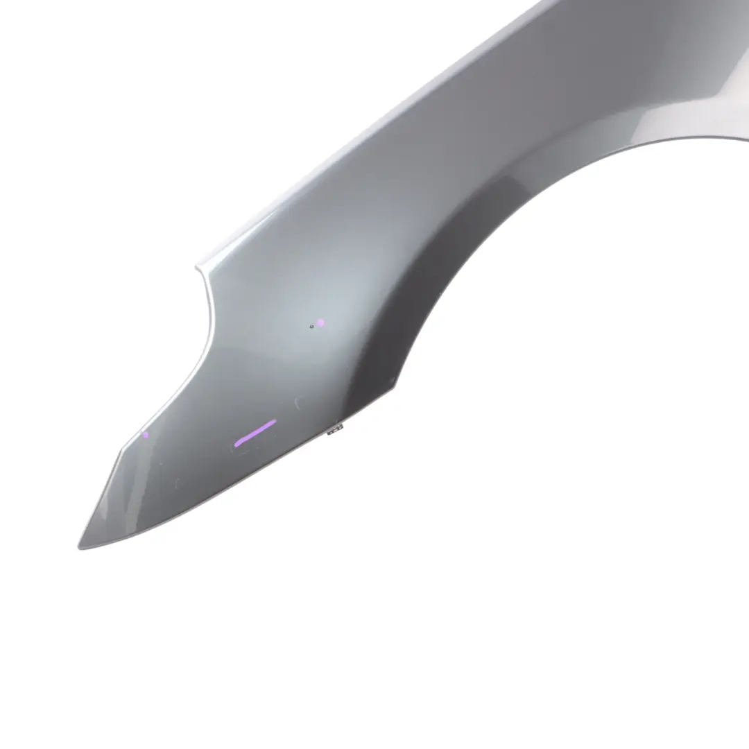  Side Panel BMW E60 E61 Wing Fender Front Left N/S Platingrau Grey Metallic - A68 - SKU 7111429-PG - Part number 7111429