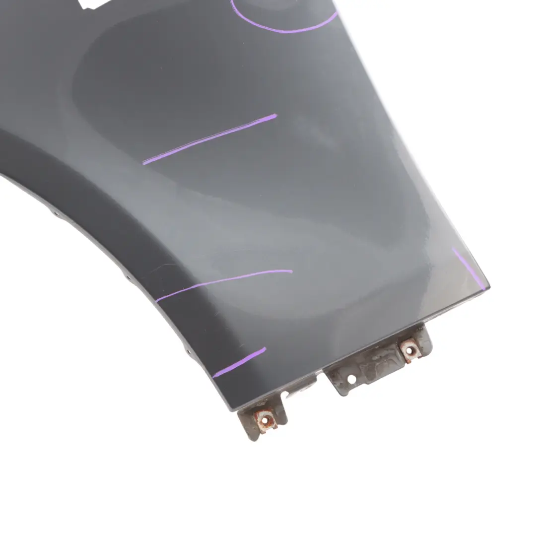  Side Panel BMW E60 E61 Wing Fender Front Left N/S Platingrau Grey Metallic - A68 - SKU 7111429-PG - Part number 7111429