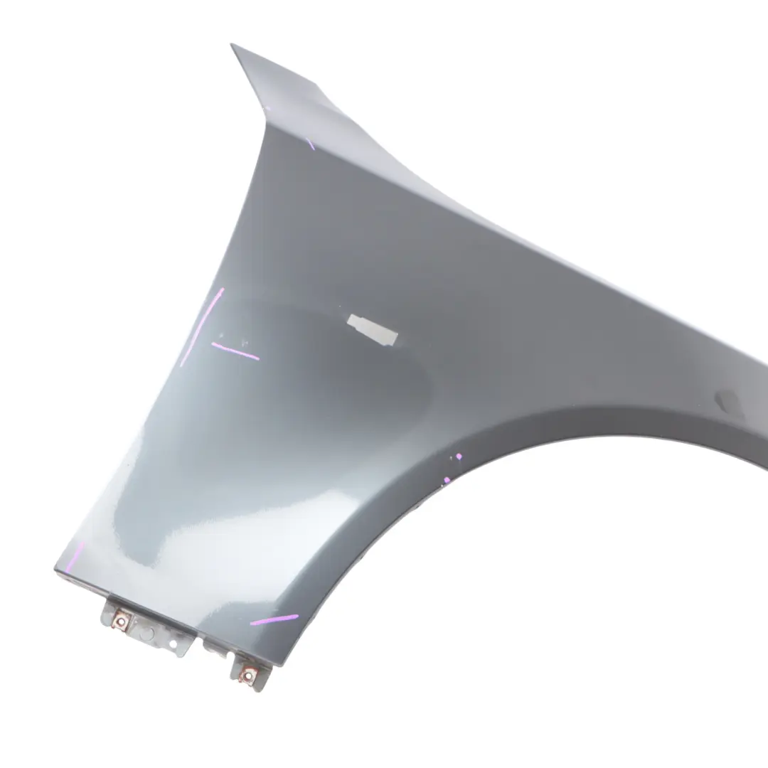 Wing Panel BMW E60 E61 Front Right O/S Side Fender Platingrau Platinum Grey A68 to with Part number 7111430 Wing Panel BMW E60 E61 Front Right O/S Side Fender Platingrau Platinum Grey A68 - SKU 7111430-PG - Part number 7111430