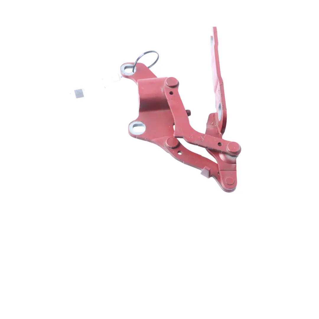 Front Right Engine Bonnet Hinge O/S Vermilionrot Metallic - A82 to BMW E90 E91 E92 with Part number 7115264 BMW E90 E91 E92 Front Right Engine Bonnet Hinge O/S Vermilionrot Metallic - A82 - SKU 7115264-VER - Part number 7115264