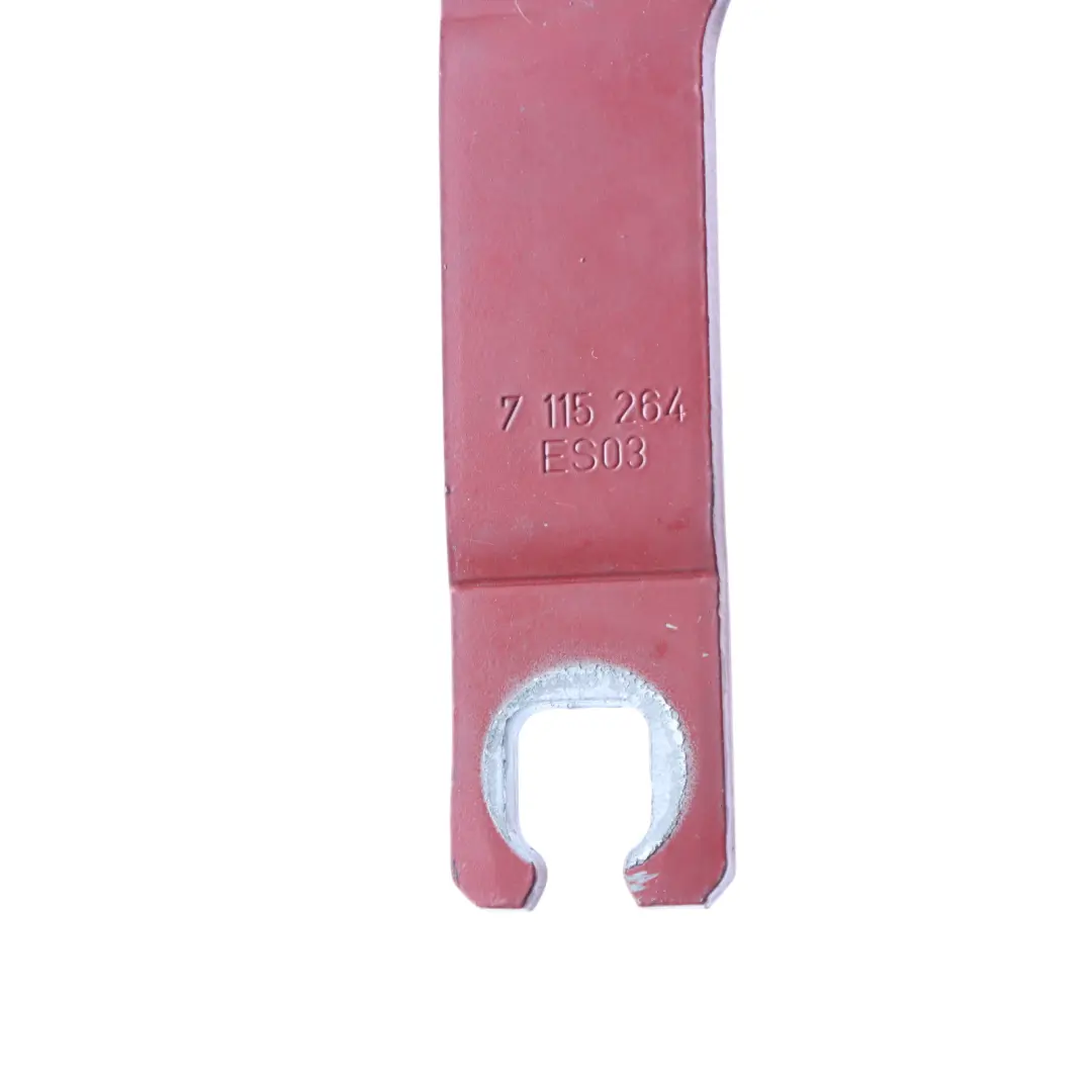 Front Right Engine Bonnet Hinge O/S Vermilionrot Metallic - A82 to BMW E90 E91 E92 with Part number 7115264 BMW E90 E91 E92 Front Right Engine Bonnet Hinge O/S Vermilionrot Metallic - A82 - SKU 7115264-VER - Part number 7115264