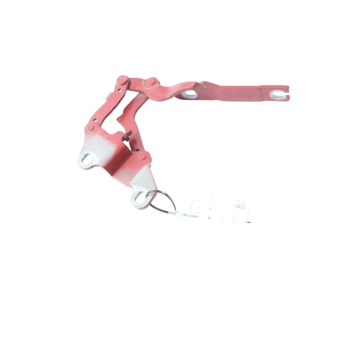 Front Right Engine Bonnet Hinge O/S Vermilionrot Metallic - A82 to BMW E90 E91 E92 with Part number 7115264 BMW E90 E91 E92 Front Right Engine Bonnet Hinge O/S Vermilionrot Metallic - A82 - SKU 7115264-VER - Part number 7115264