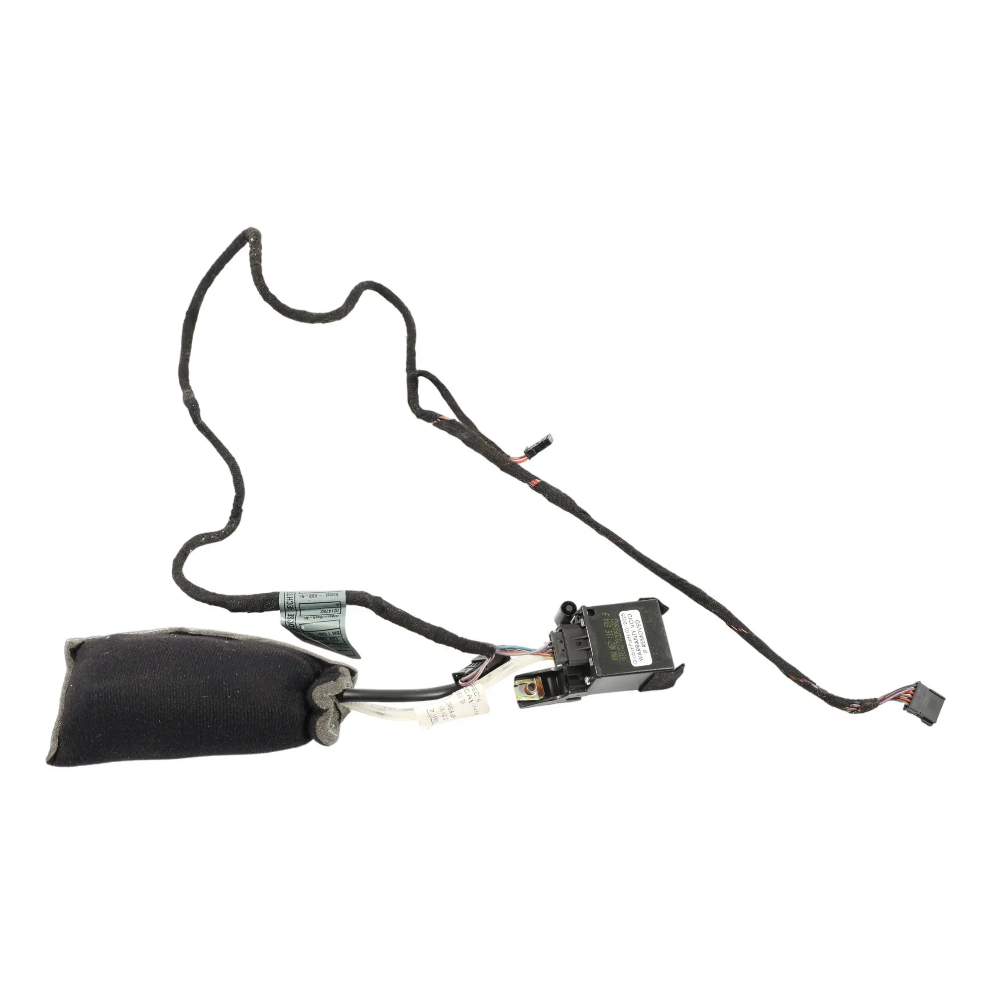 Sitz Lendenwirbelpumpe BMW E63 E64 Vordersitz Lendenwirbelstütze Einheit 7115693