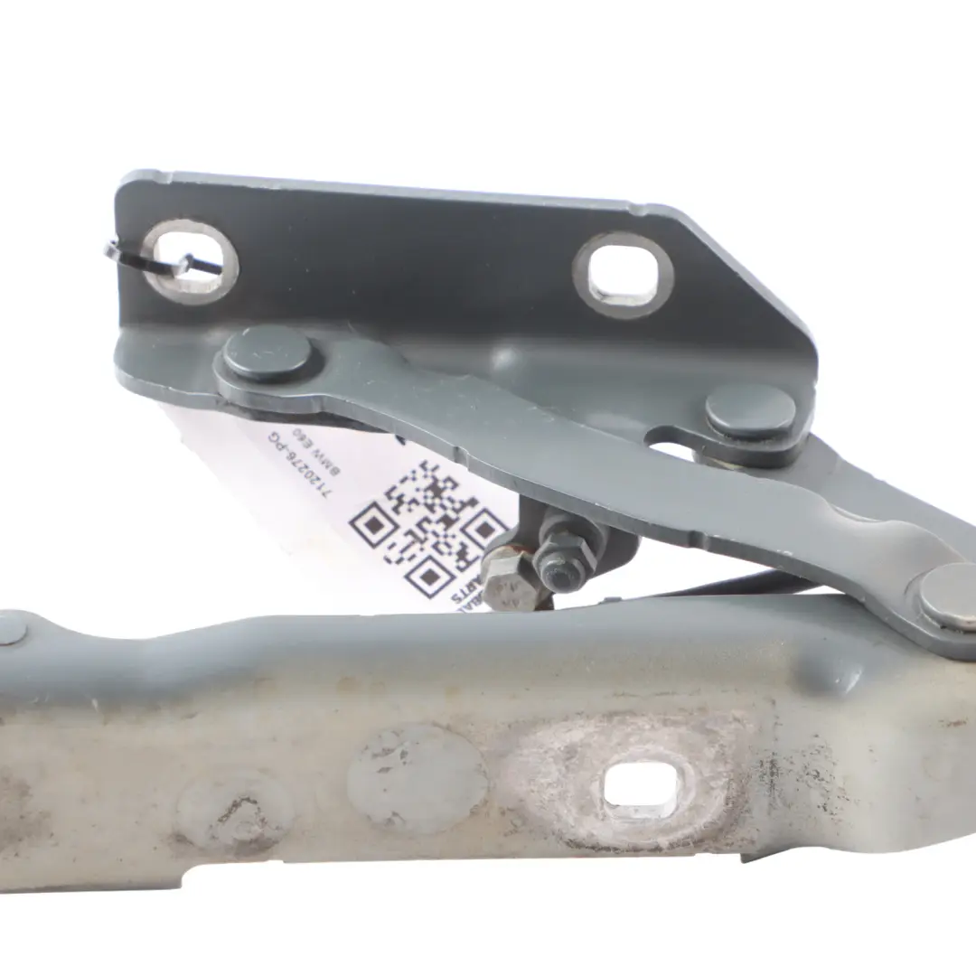 Hood Hinge Right BMW E60 E61 Engine O/S Platingrau Metallic - A68 - SKU 7120276-PG - Part number 7120276