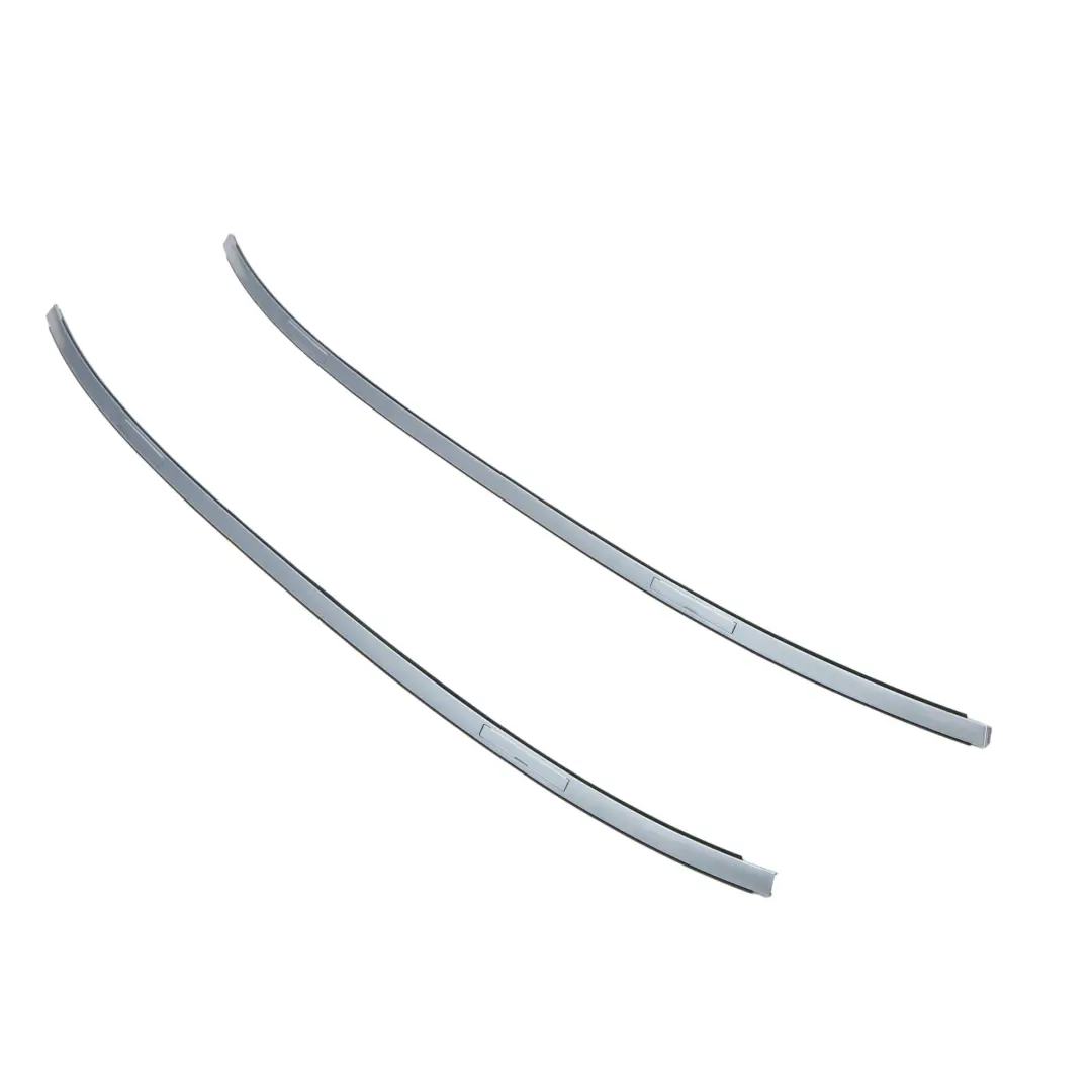 Roof Moulding Strip Gutter Rail Trim Right Left N/O/S Set Bluewater 896 to BMW E90 with Part number 7124253 BMW E90 Roof Moulding Strip Gutter Rail Trim Right Left N/O/S Set Bluewater 896 - SKU 7124253-WB - Part number 7124253