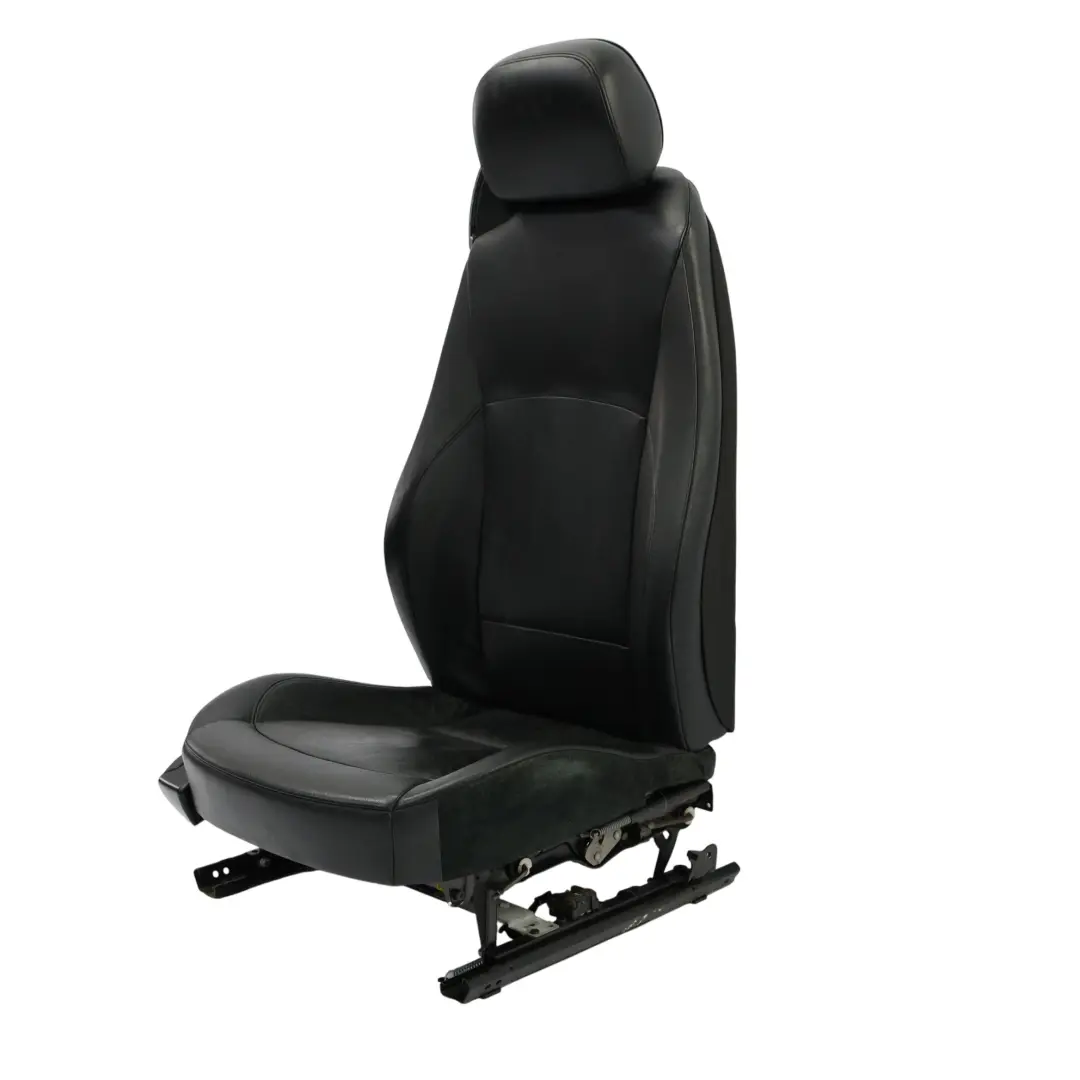 Delantero Derecho Cuero Negro Oregon Asiento para BMW Z4 E85 Cabrio Roadster con número de pieza 7126344 BMW Z4 E85 Cabrio Roadster Delantero Derecho Cuero Negro Oregon Asiento - SKU 7126344-4 - Número de pieza 7126344