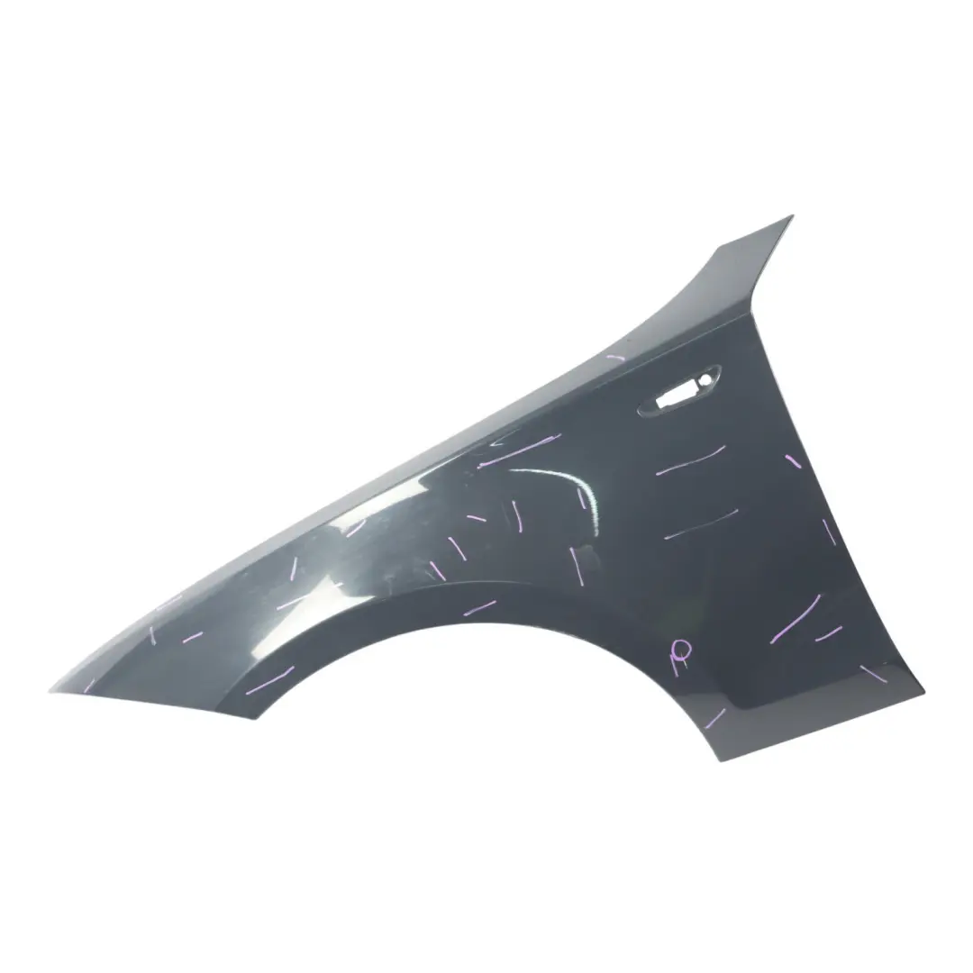 Side Wing Panel BMW E81 E87 Fender Front Left N/S Nautikblau Blue - A21 to with Part number 7133227 Side Wing Panel BMW E81 E87 Fender Front Left N/S Nautikblau Blue - A21 - SKU 7133227-NB - Part number 7133227