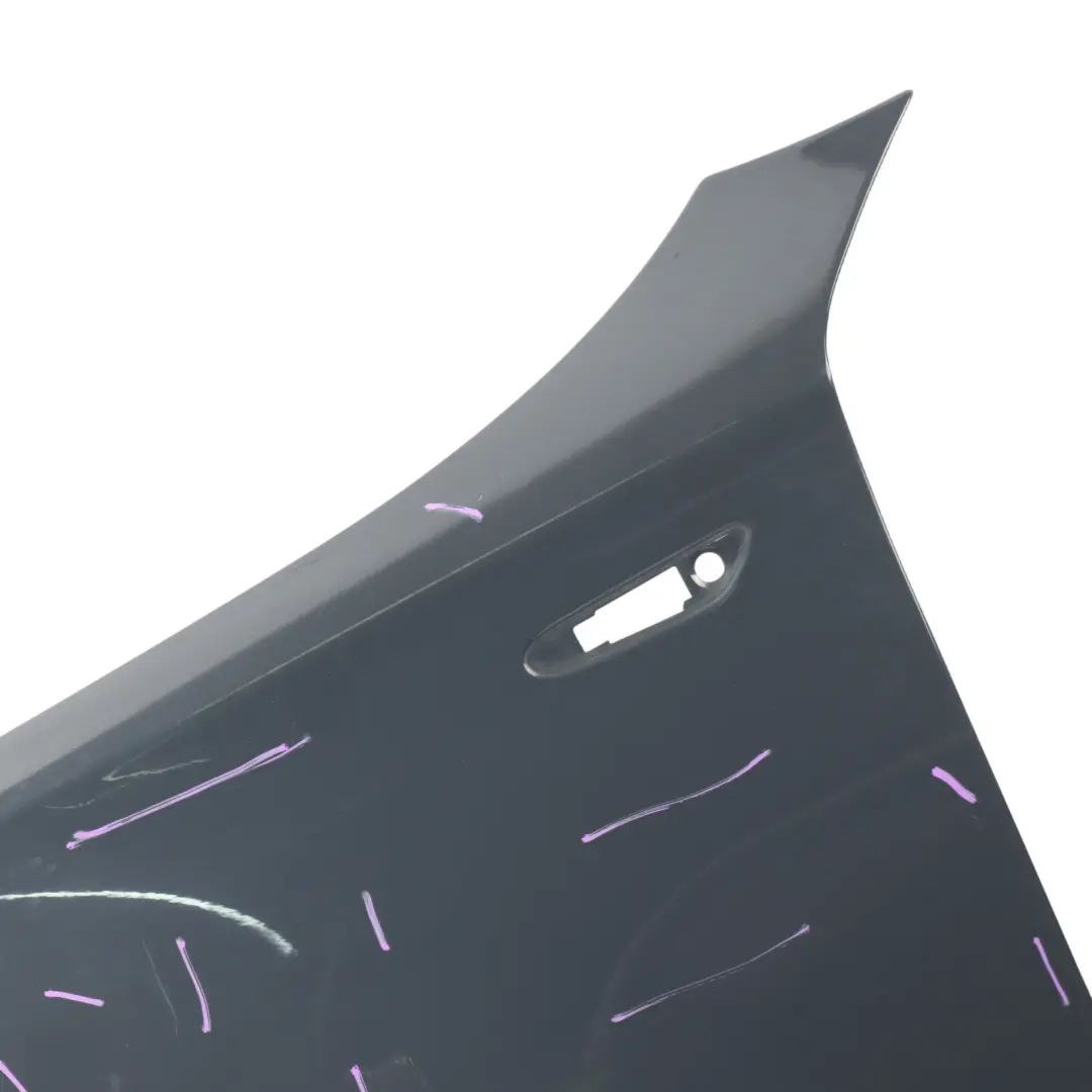 Side Wing Panel BMW E81 E87 Fender Front Left N/S Nautikblau Blue - A21 to with Part number 7133227 Side Wing Panel BMW E81 E87 Fender Front Left N/S Nautikblau Blue - A21 - SKU 7133227-NB - Part number 7133227