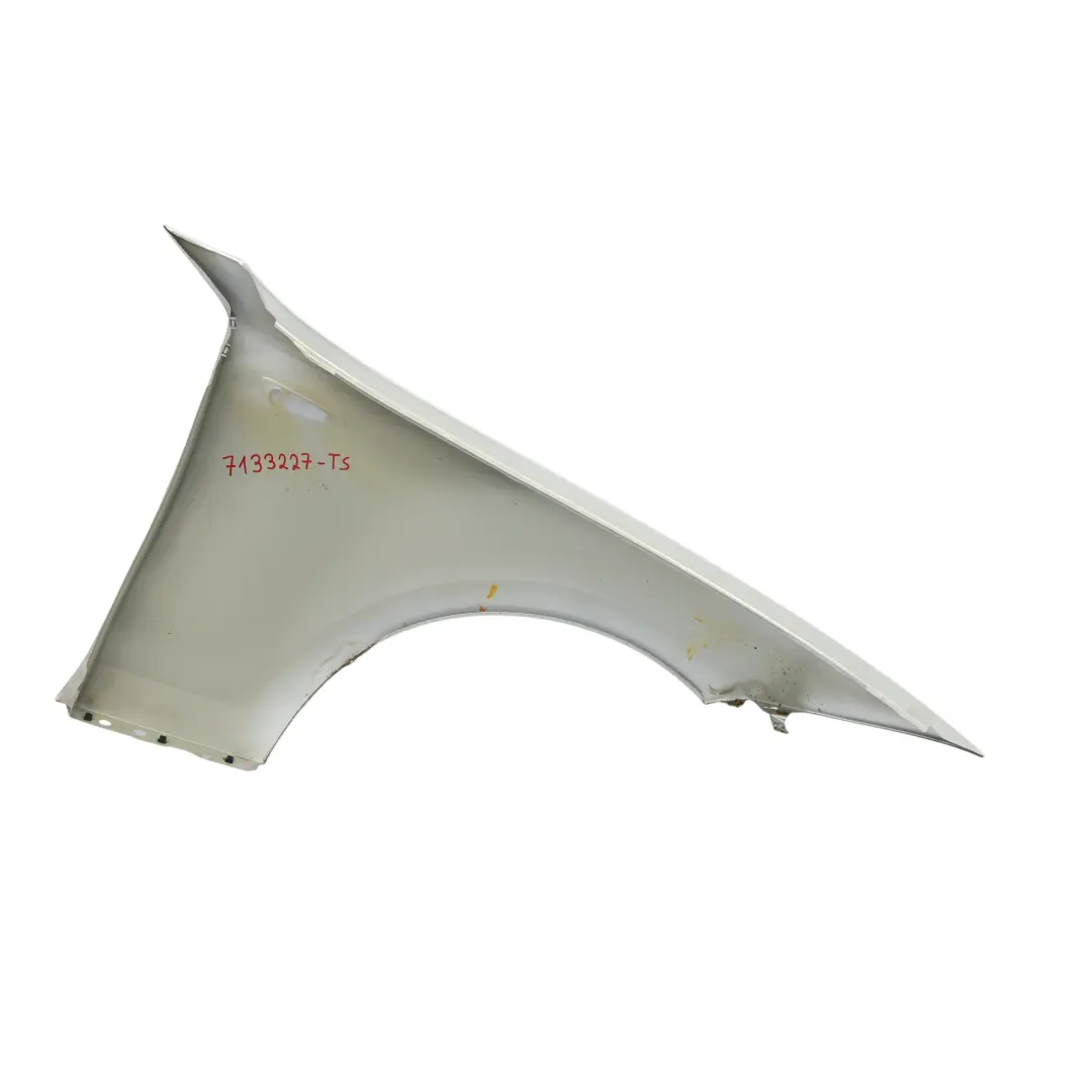  Side Panel BMW E81 E87 Wing Fender Front Left N/S Titansilber Silver - 354 - SKU 7133227-TS - Part number 7133227