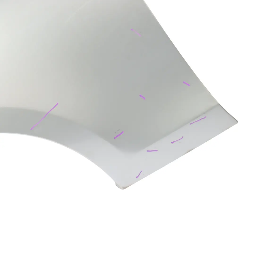 BMW E81 E87 Side Panel Wing Fender Front Left N/S Titansilber Silver - 354 - SKU 7133227-TS1 - Part number 7133227