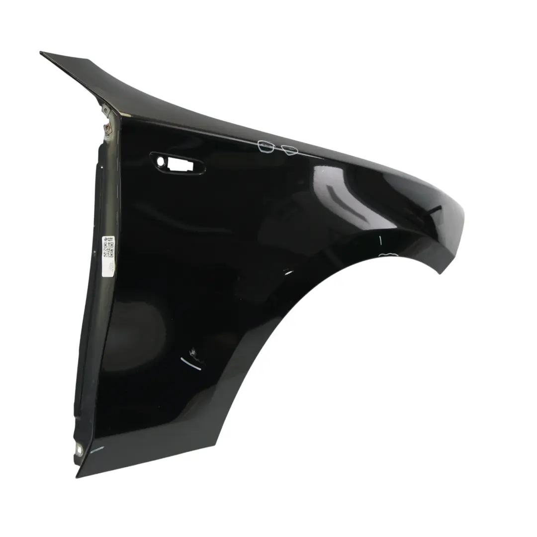 BMW E81 E87 Side Panel Fender Wing Front Right O/S Black Sapphire - 475 - SKU 7133228-BS1 - Part number 7133228