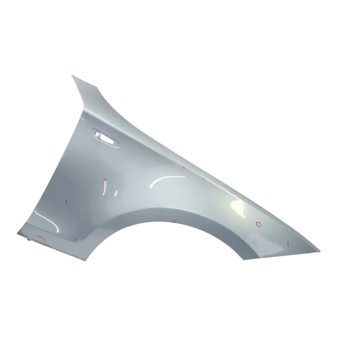  Side Panel BMW E81 E87 Fender Wing Front Right O/S Quarzblau Blue - A18 - SKU 7133228-QB - Part number 7133228