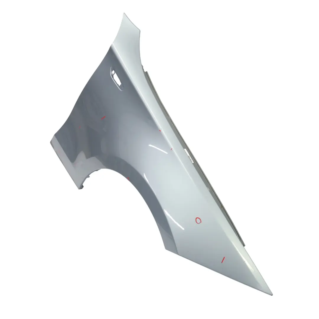 Side Panel BMW E81 E87 Fender Wing Front Right O/S Quarzblau Blue - A18 to with Part number 7133228 Side Panel BMW E81 E87 Fender Wing Front Right O/S Quarzblau Blue - A18 - SKU 7133228-QB - Part number 7133228