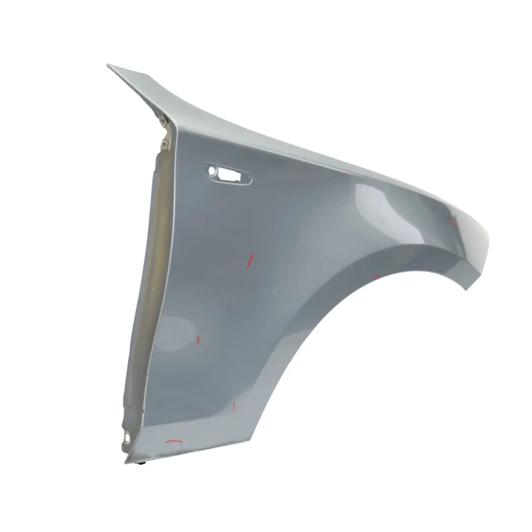  Side Panel BMW E81 E87 Fender Wing Front Right O/S Quarzblau Blue - A18 - SKU 7133228-QB - Part number 7133228