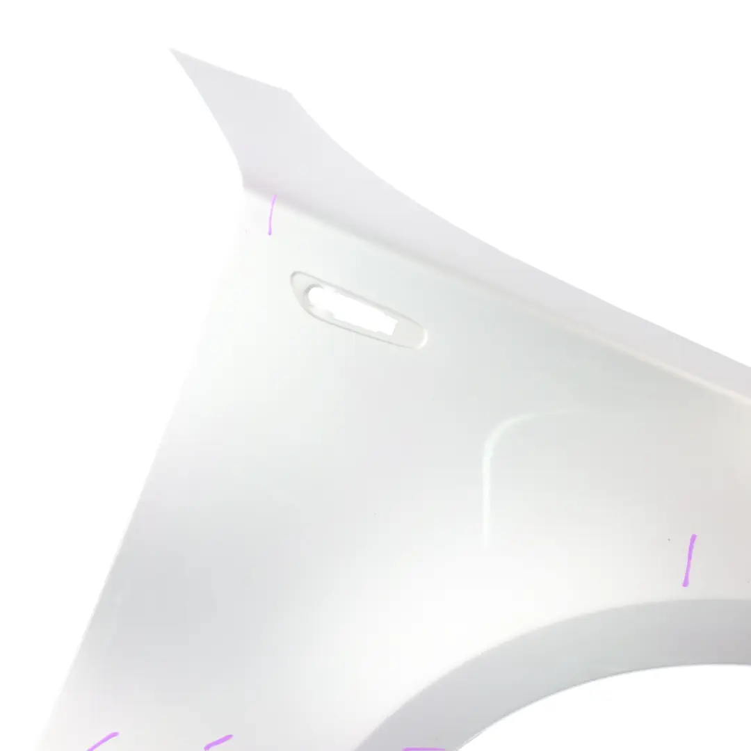 Side Panel Fender Wing Front Right O/S Titansilber Silver - 354 to BMW E81 E87 with Part number 7133228 BMW E81 E87 Side Panel Fender Wing Front Right O/S Titansilber Silver - 354 - SKU 7133228-TS1 - Part number 7133228