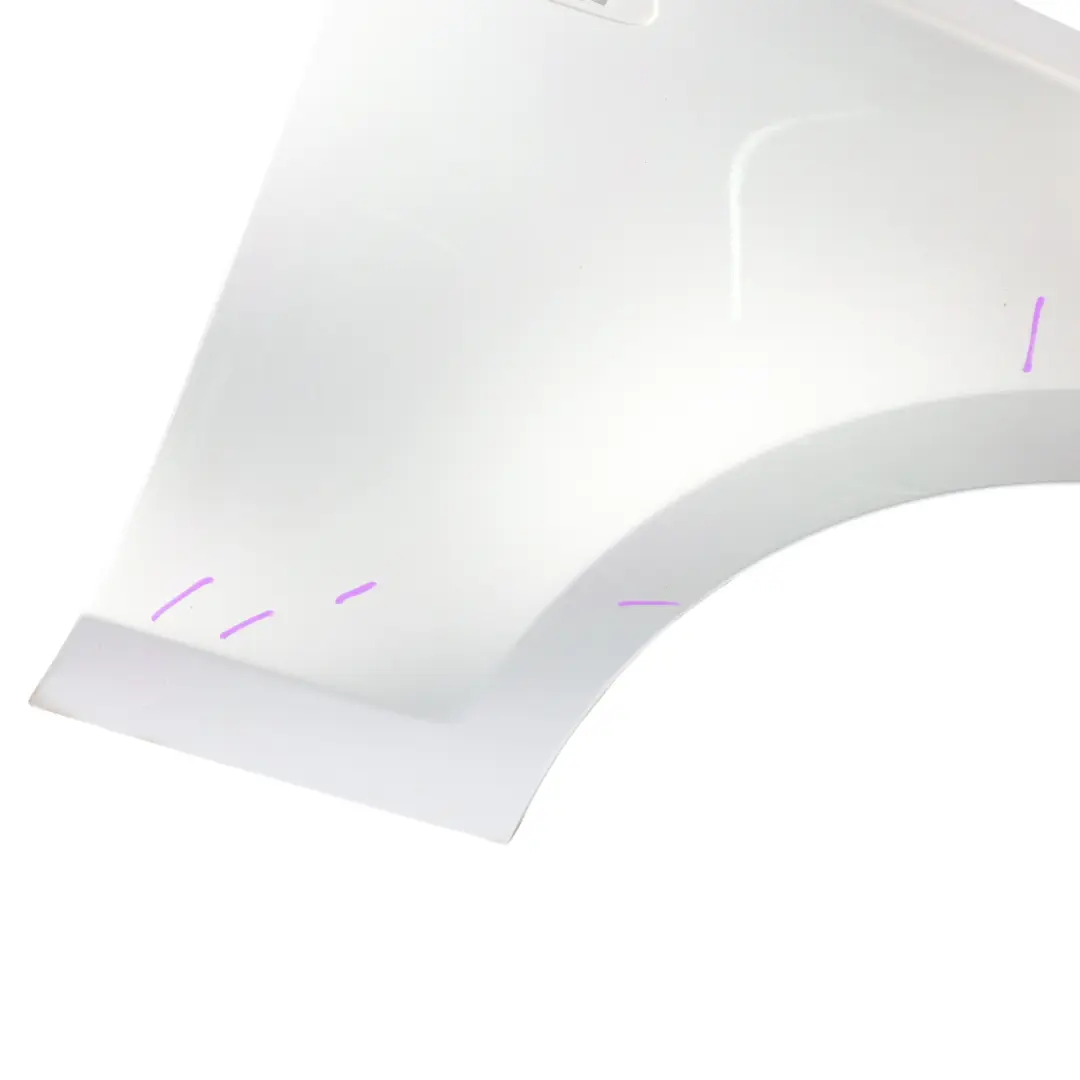 BMW E81 E87 Side Panel Fender Wing Front Right O/S Titansilber Silver - 354 - SKU 7133228-TS1 - Part number 7133228