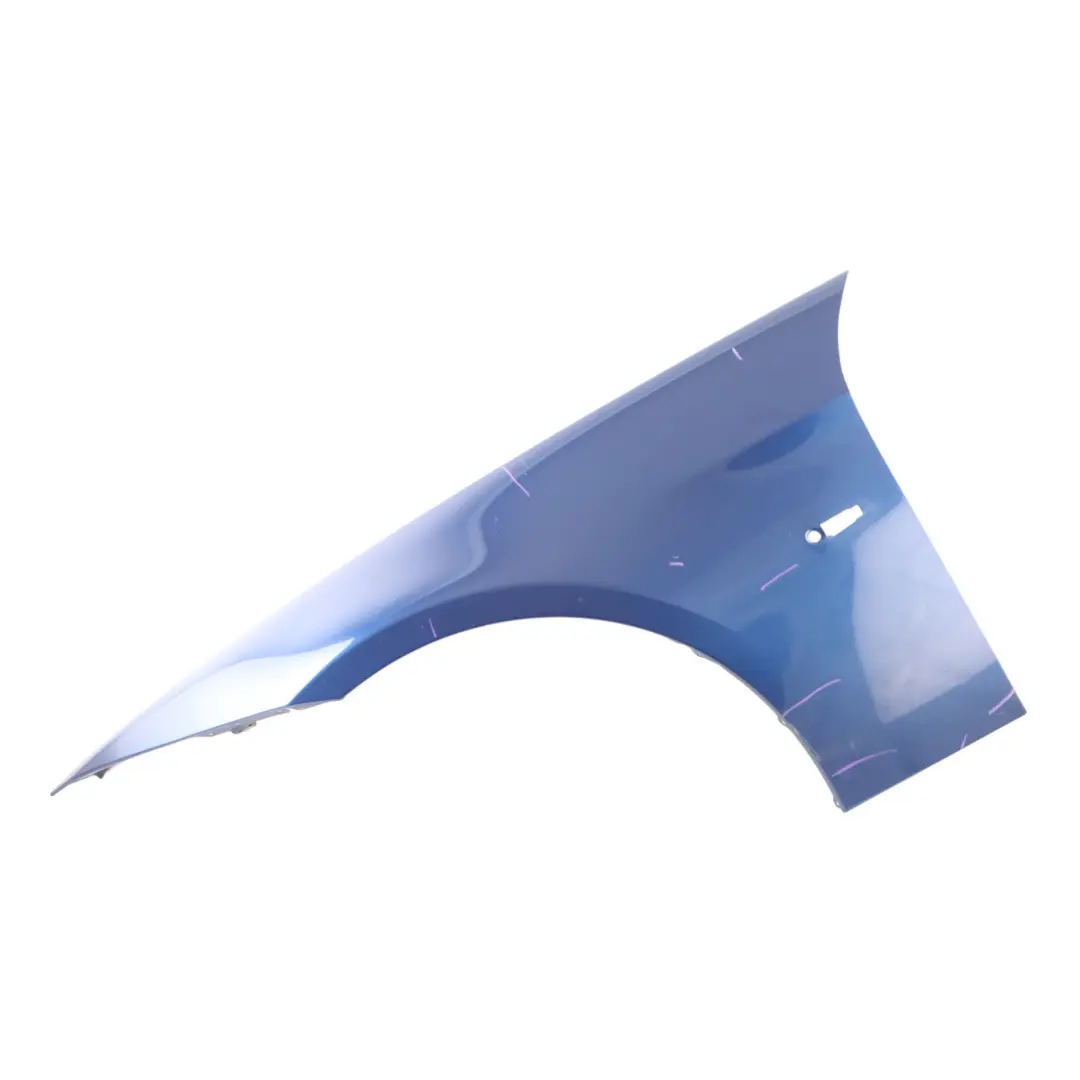 Side Panel BMW E90 E91 Fender Wing Front Left N/S Le Mans Blue Metallic - 381 to with Part number 7135679 Side Panel BMW E90 E91 Fender Wing Front Left N/S Le Mans Blue Metallic - 381 - SKU 7135679-LMB - Part number 7135679