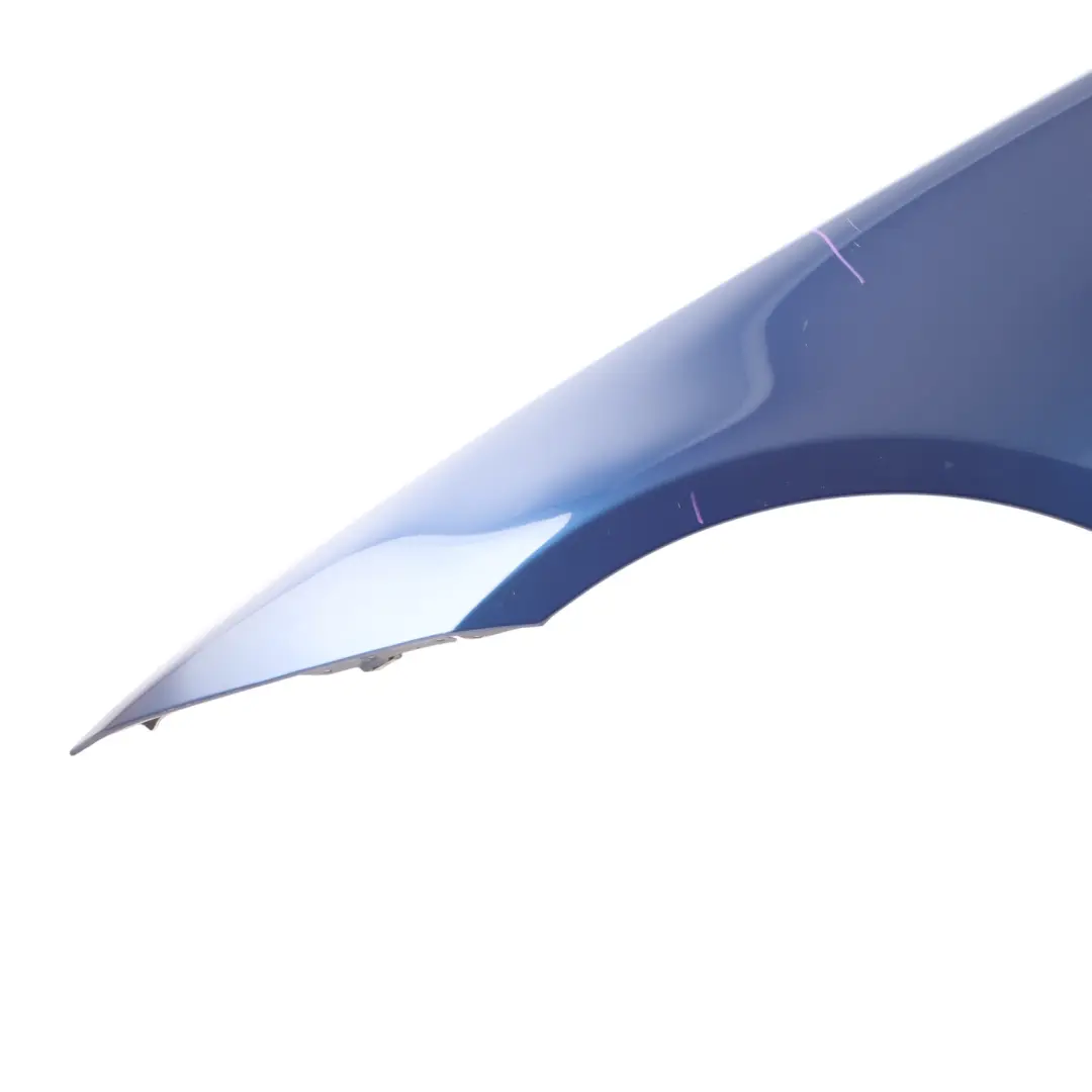 Side Panel BMW E90 E91 Fender Wing Front Left N/S Le Mans Blue Metallic - 381 to with Part number 7135679 Side Panel BMW E90 E91 Fender Wing Front Left N/S Le Mans Blue Metallic - 381 - SKU 7135679-LMB - Part number 7135679