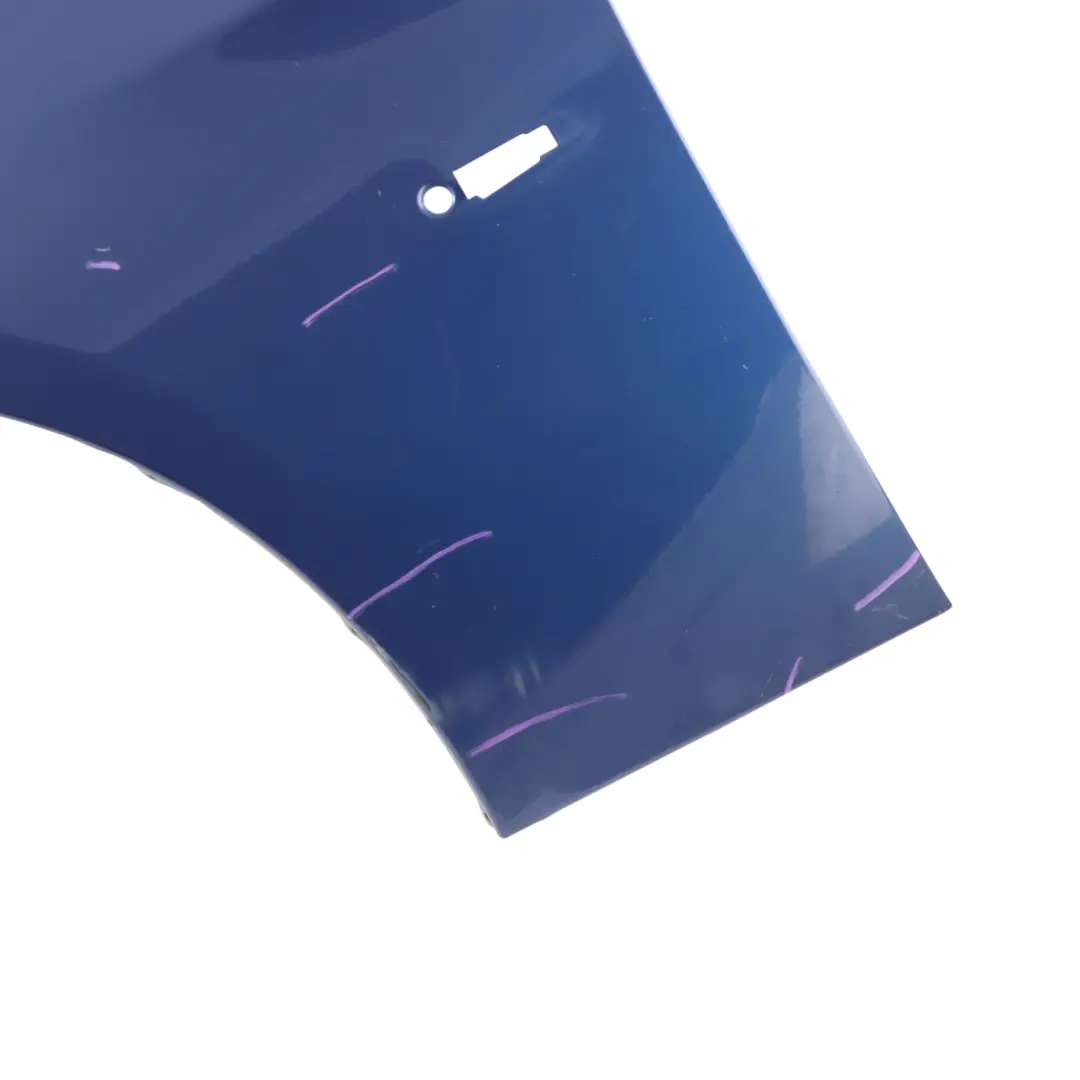 Side Panel BMW E90 E91 Fender Wing Front Left N/S Le Mans Blue Metallic - 381 to with Part number 7135679 Side Panel BMW E90 E91 Fender Wing Front Left N/S Le Mans Blue Metallic - 381 - SKU 7135679-LMB - Part number 7135679