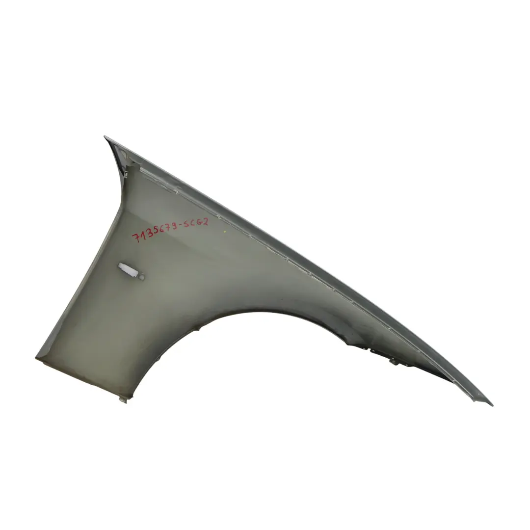 Panel lateral guardabarros Delantero Izquierdo Spacegrau Gris - A52 para BMW E90 E91 con número de pieza 7135679 BMW E90 E91 Panel lateral guardabarros Delantero Izquierdo Spacegrau Gris - A52 - SKU 7135679-SCG2 - Número de pieza 7135679