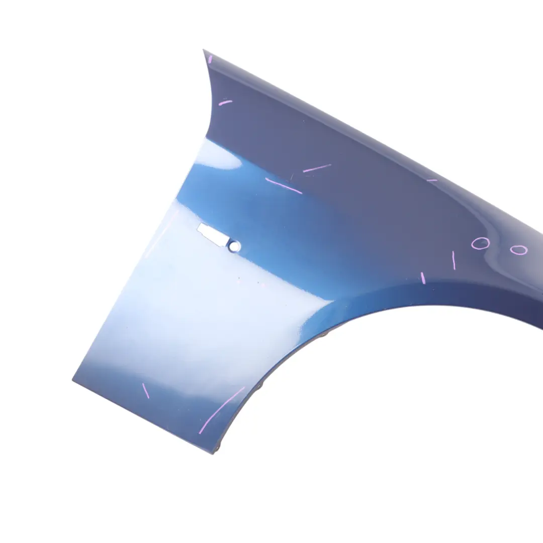 BMW E90 E91 Seitenwand Vorne Rechts Kotflügel Le Mans Blau - 381 - SKU 7135680-LMB - Teilenummer 7135680