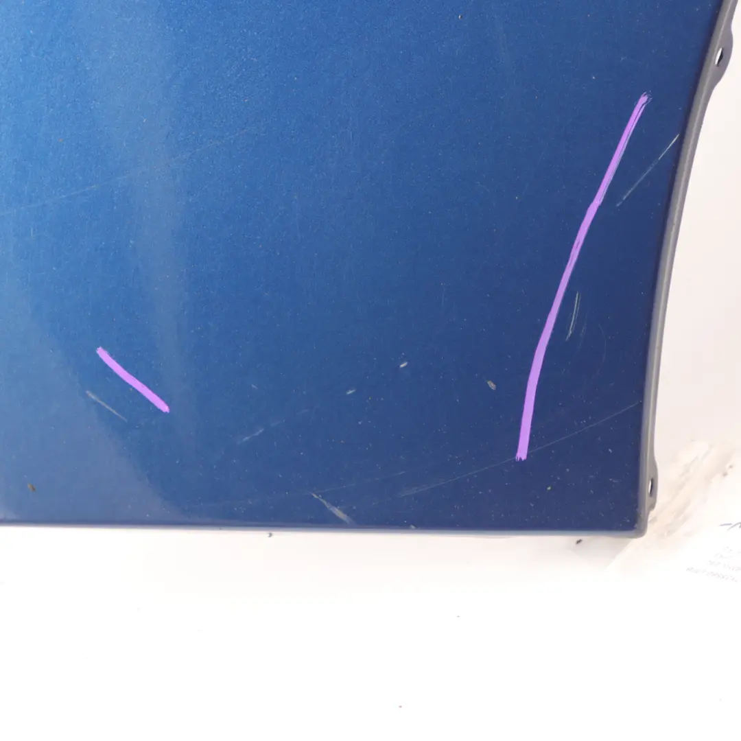 Panel Lateral Guardabarros Ala Delantera Derecha Le Mans Azul - 381 para BMW E90 E91 con número de pieza 7135680 BMW E90 E91 Panel Lateral Guardabarros Ala Delantera Derecha Le Mans Azul - 381 - SKU 7135680-LMB - Número de pieza 7135680