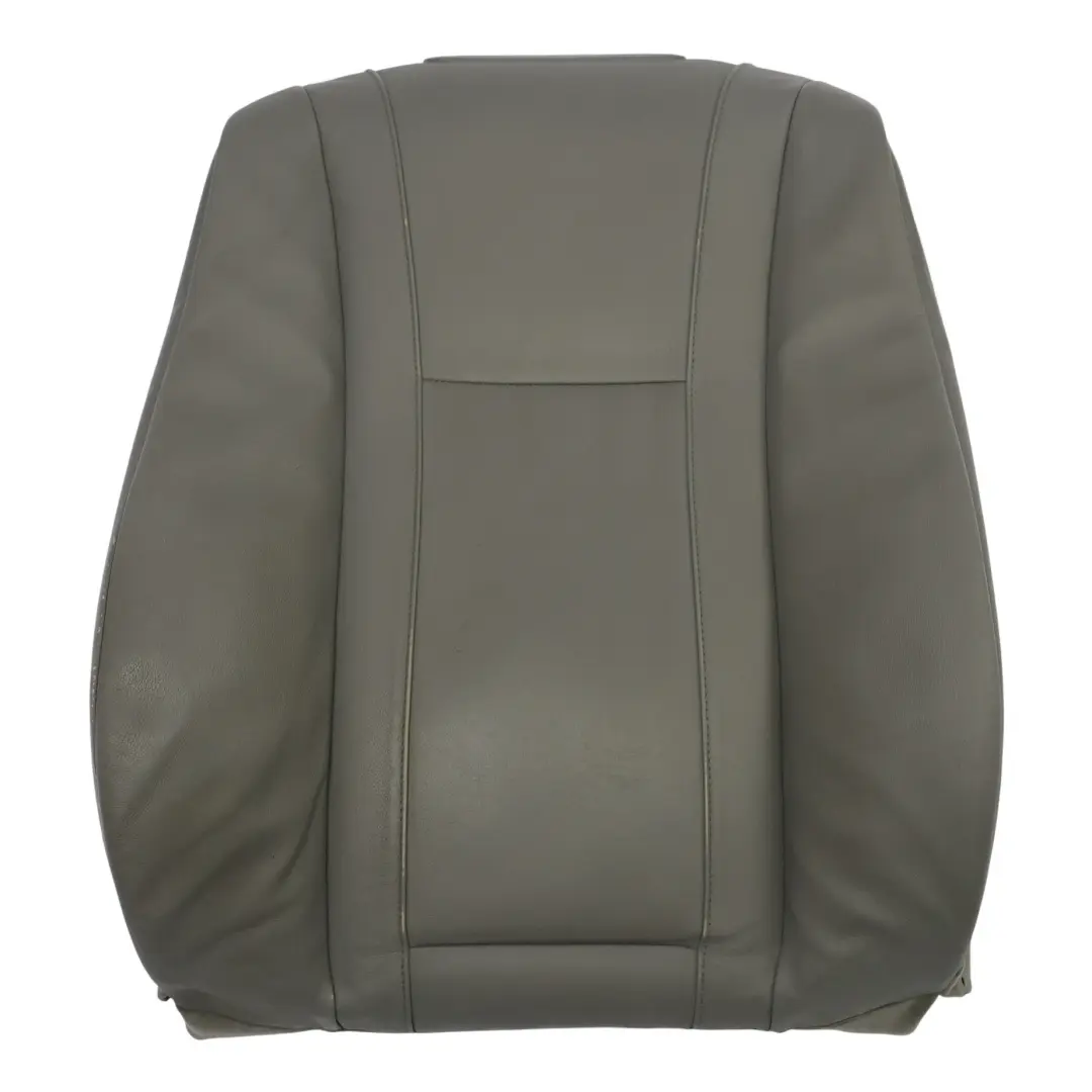 Respaldo Asiento Delantero Izquierdo Derecho Calefactable Cuero Gris para BMW E65 con número de pieza 7136653 BMW E65 Respaldo Asiento Delantero Izquierdo Derecho Calefactable Cuero Gris - SKU 7136653 - Número de pieza 7136653