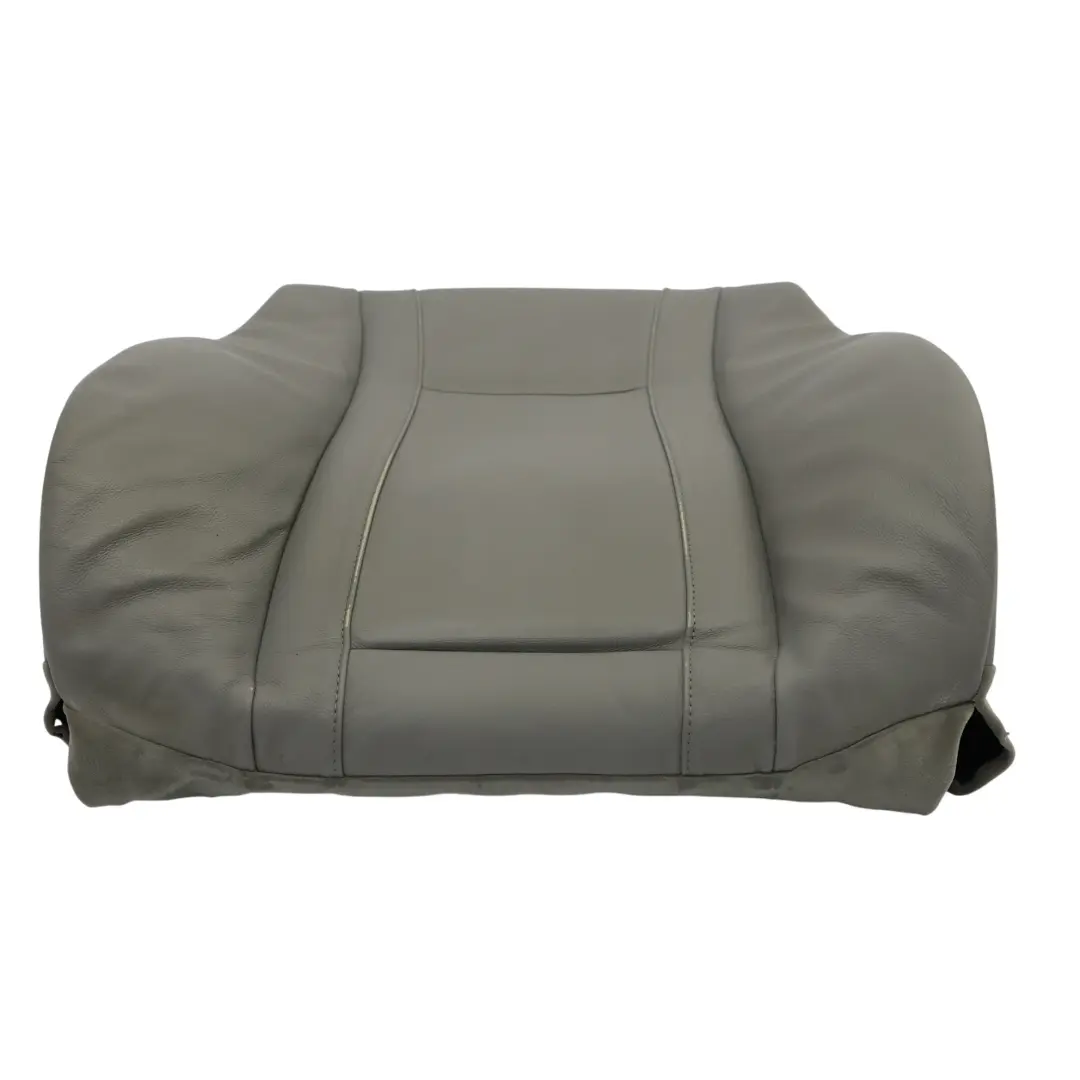 Respaldo Asiento Delantero Izquierdo Derecho Calefactable Cuero Gris para BMW E65 con número de pieza 7136653 BMW E65 Respaldo Asiento Delantero Izquierdo Derecho Calefactable Cuero Gris - SKU 7136653 - Número de pieza 7136653