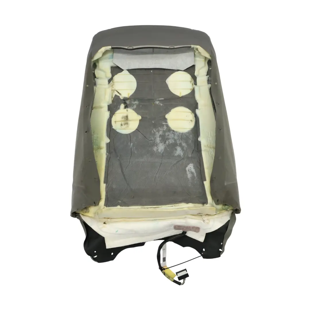 BMW E65 Respaldo Asiento Delantero Izquierdo Derecho Calefactable Cuero Gris - SKU 7136653 - Número de pieza 7136653