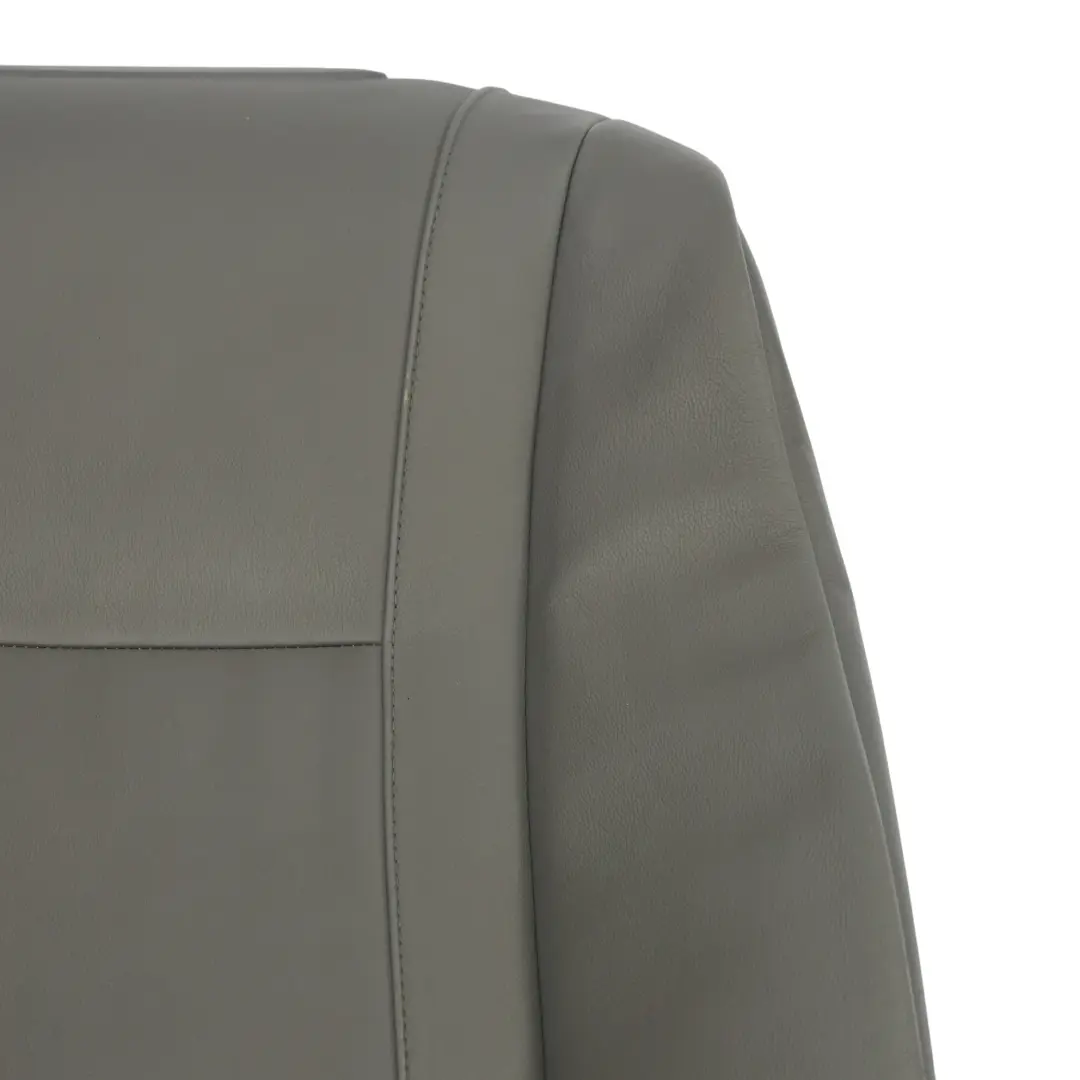 BMW E65 Front Seat Backrest Left Right N/O/S Heated Cover Leather Grey - SKU 7136653 - Part number 7136653