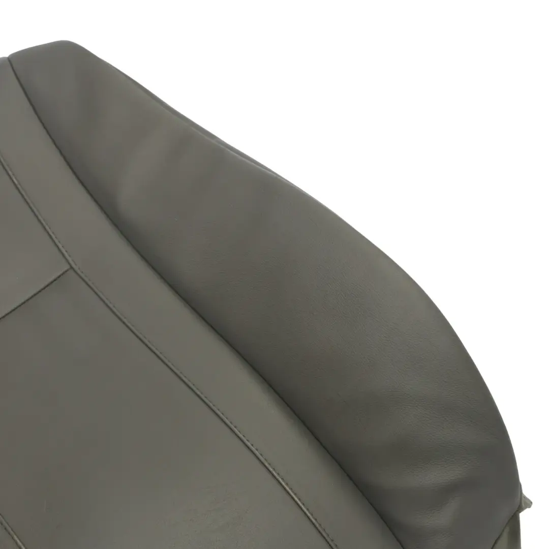BMW E65 Front Seat Backrest Left Right N/O/S Heated Cover Leather Grey - SKU 7136653 - Part number 7136653