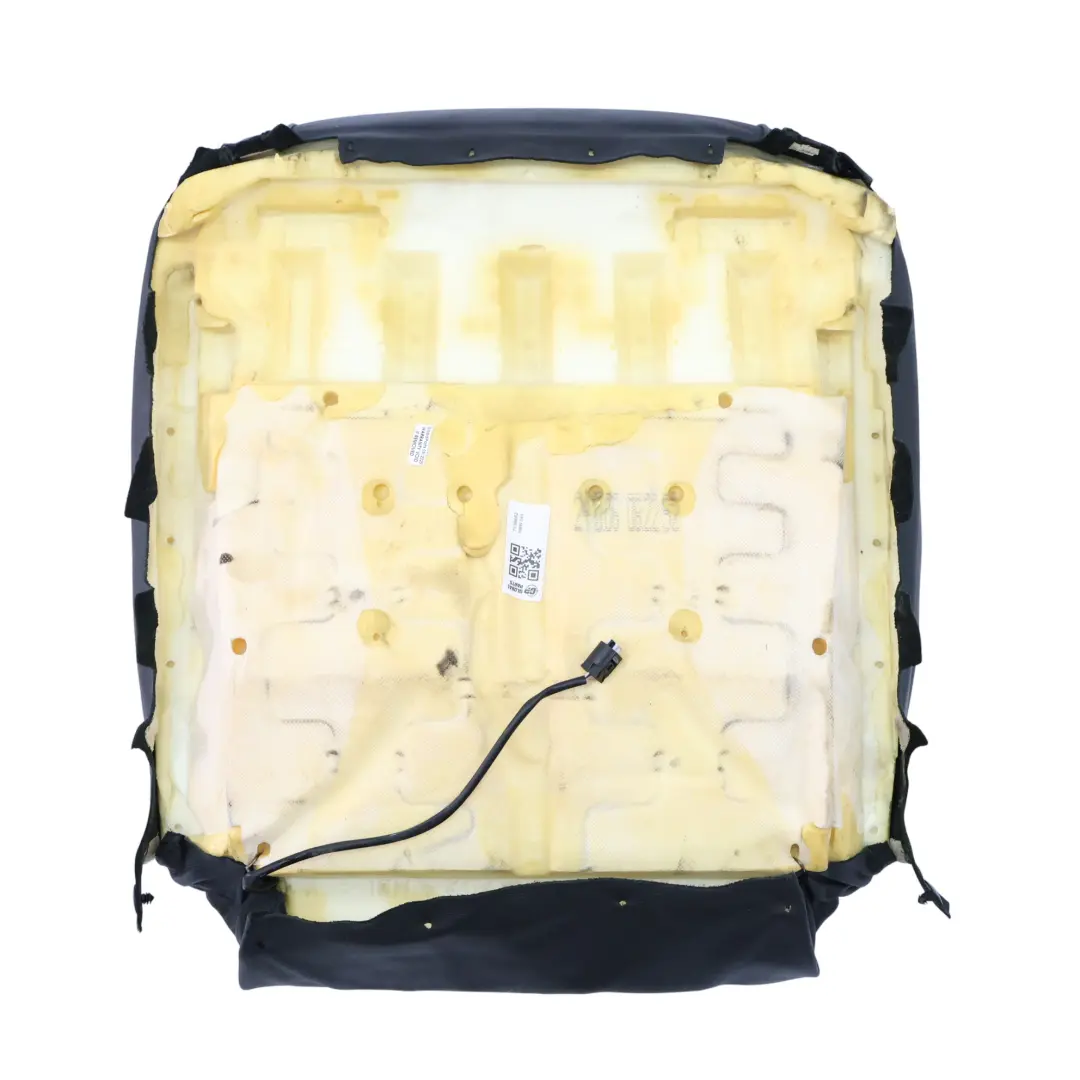 Interior Seat Cover Front Left Right N/O/S Heated Black Leather Nasca to BMW E65 with Part number 7136662 BMW E65 Interior Seat Cover Front Left Right N/O/S Heated Black Leather Nasca - SKU 7136662 - Part number 7136662