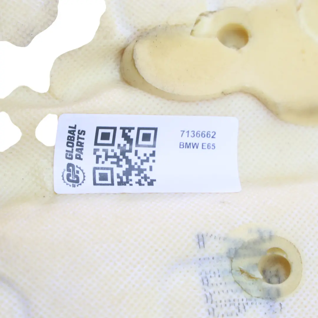 BMW E65 Interior Funda Asiento Delantero Izquierdo Derecho Calefactado Cuero - SKU 7136662 - Número de pieza 7136662
