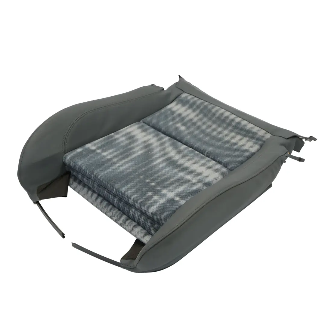 BMW E87 Front Sport Seat Trim Seating Cover Cloth Sensatec Motion Alaska Grey - SKU 7139680 - Part number 7139680