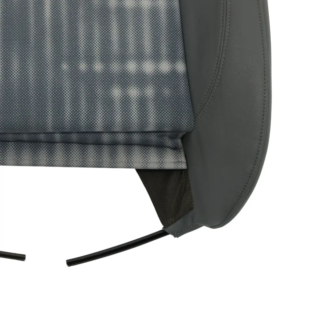 BMW E87 Front Sport Seat Trim Seating Cover Cloth Sensatec Motion Alaska Grey - SKU 7139680 - Part number 7139680