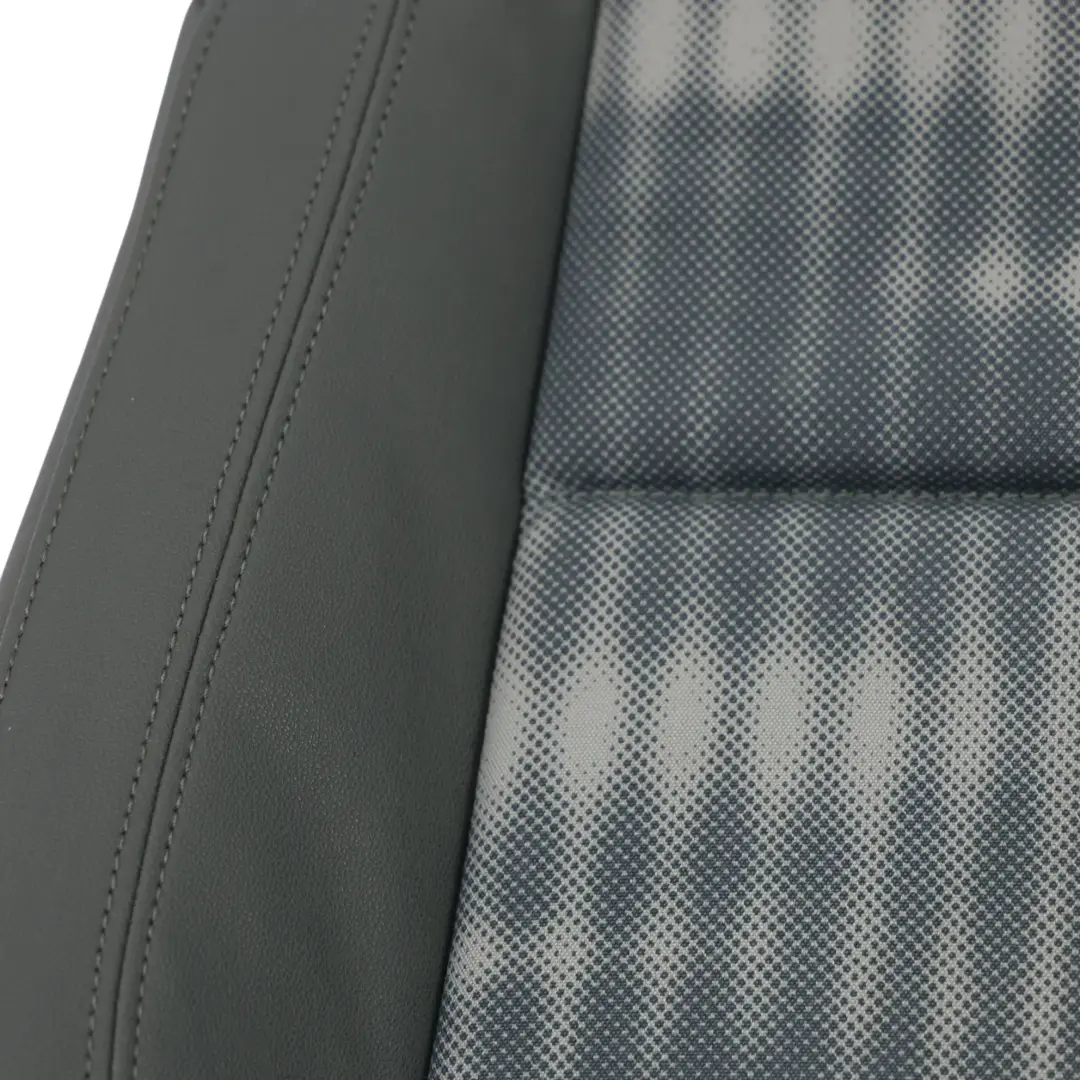 BMW E87 Front Sport Seat Trim Seating Cover Cloth Sensatec Motion Alaska Grey - SKU 7139680 - Part number 7139680