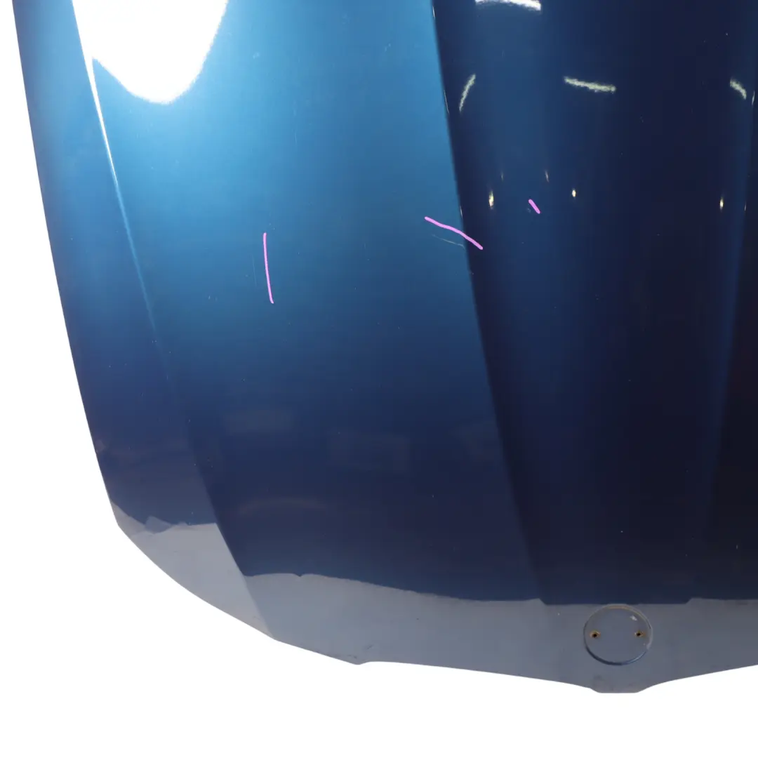 Hood Bonnet Cover BMW E90 E91 LCI Le Mans Blue Metallic - 381 to with Part number 7153940 Hood Bonnet Cover BMW E90 E91 LCI Le Mans Blue Metallic - 381 - SKU 7153940-LMB - Part number 7153940